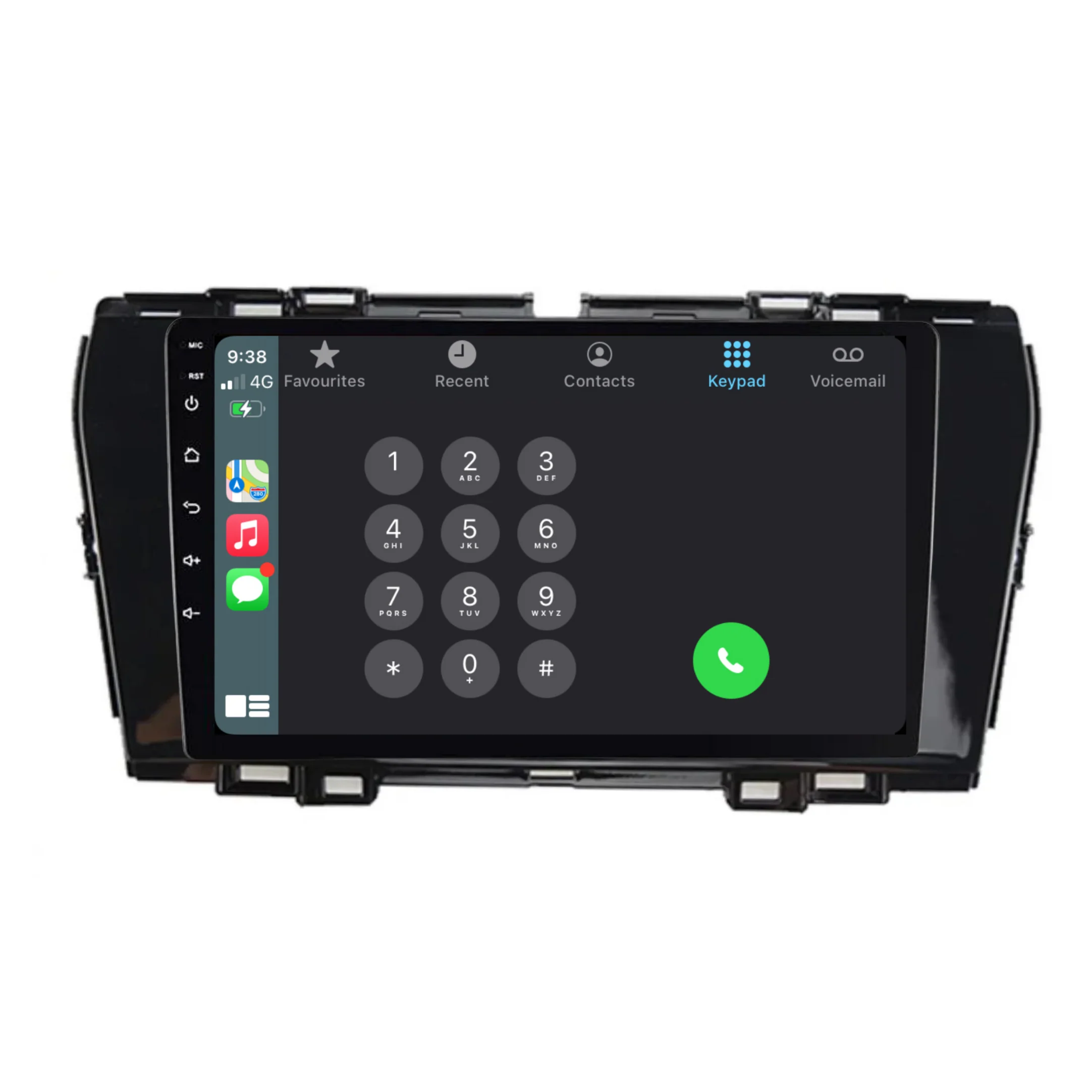 Ssangyong Korando (2019-2023) Plug & Play Head Unit Upgrade Kit: Car Radio with Wireless & Wired Apple CarPlay & Android Auto - Image 3