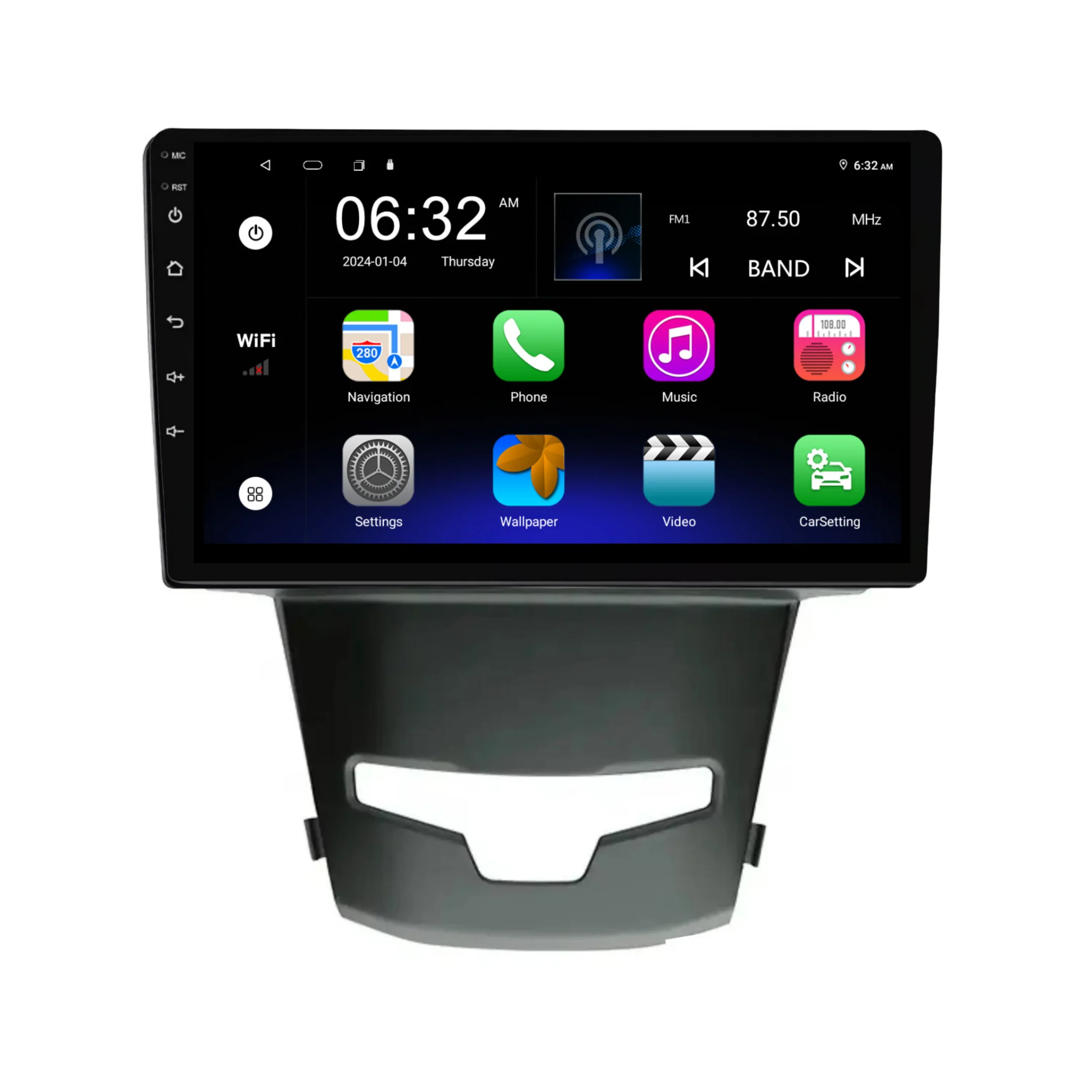 Ssangyong Korando / Actyon (2014-2016) Plug & Play Head Unit Upgrade Kit: Car Radio with Wireless & Wired Apple CarPlay & Android Auto - Image 6