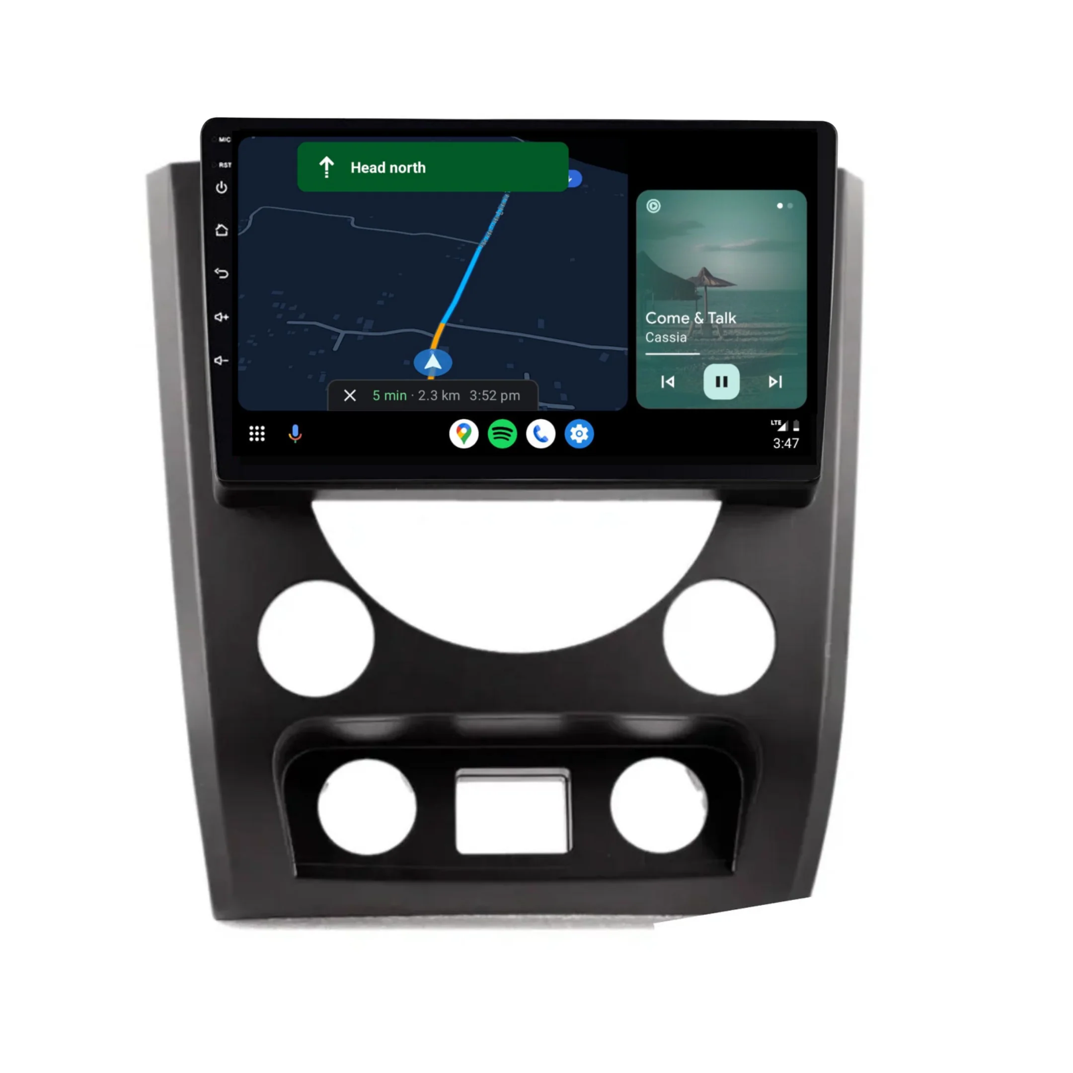 Ssangyong Rexton (2013-2016) Plug & Play Head Unit Upgrade Kit: Car Radio with Wireless & Wired Apple CarPlay & Android Auto - Image 4