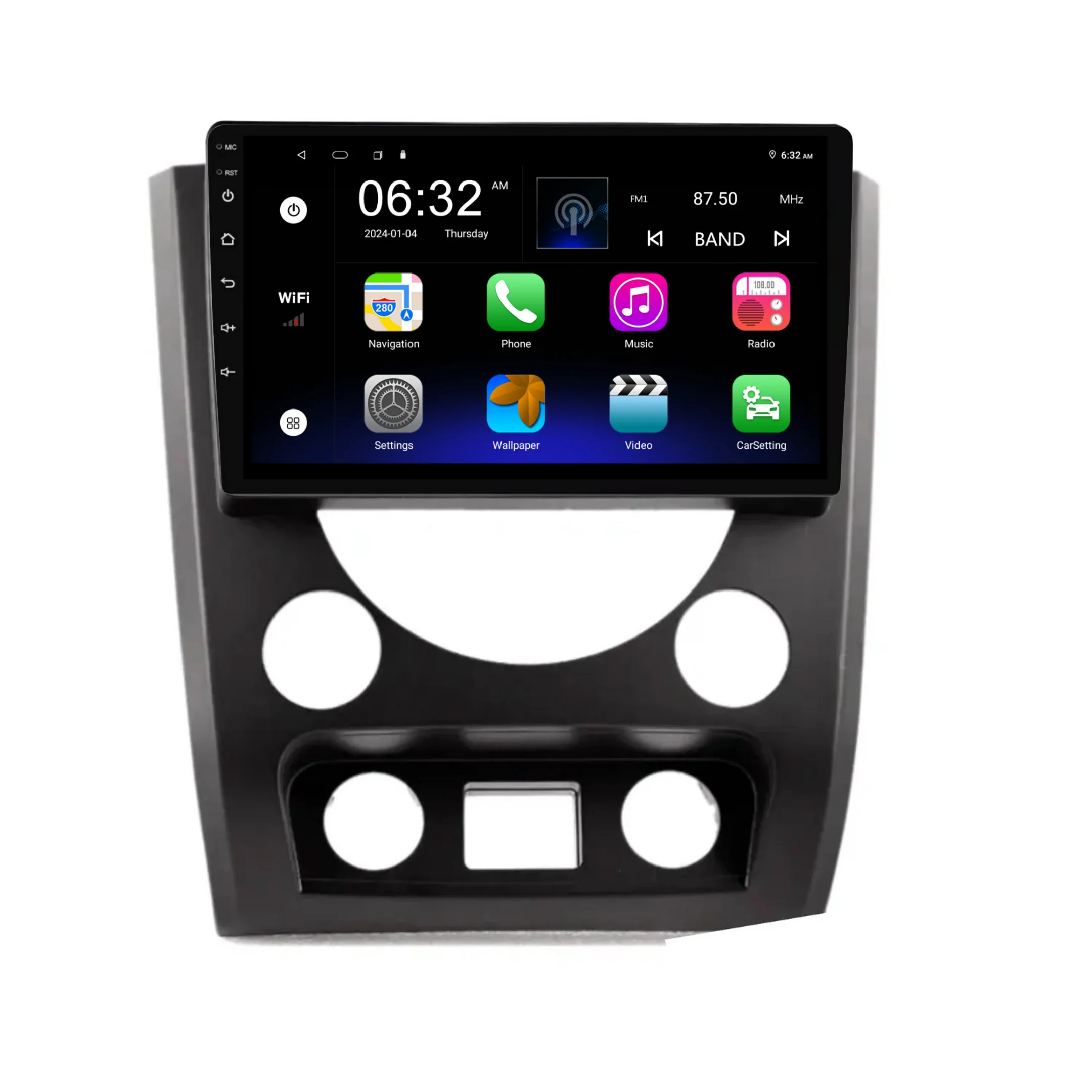 Ssangyong Rexton (2013-2016) Plug & Play Head Unit Upgrade Kit: Car Radio with Wireless & Wired Apple CarPlay & Android Auto - Image 6
