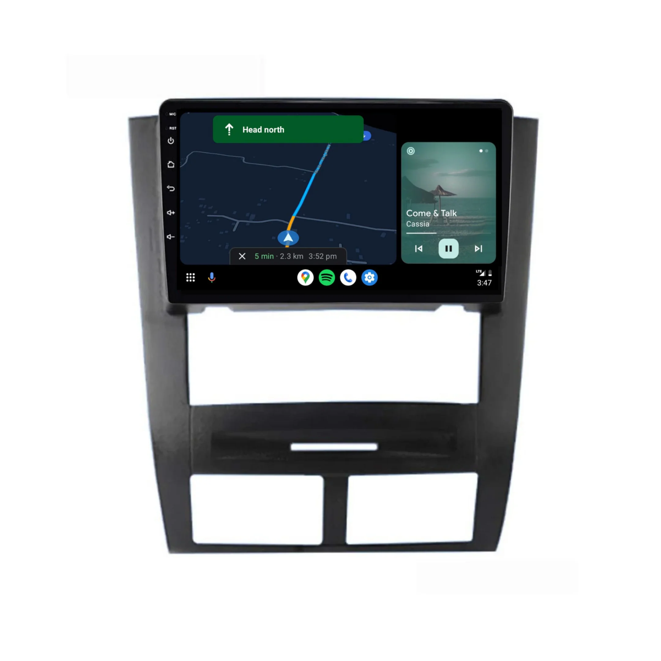 Ssangyong Rexton / Musso (2002-2007) Plug & Play Head Unit Upgrade Kit: Car Radio with Wireless & Wired Apple CarPlay & Android Auto (Copy) - Image 4