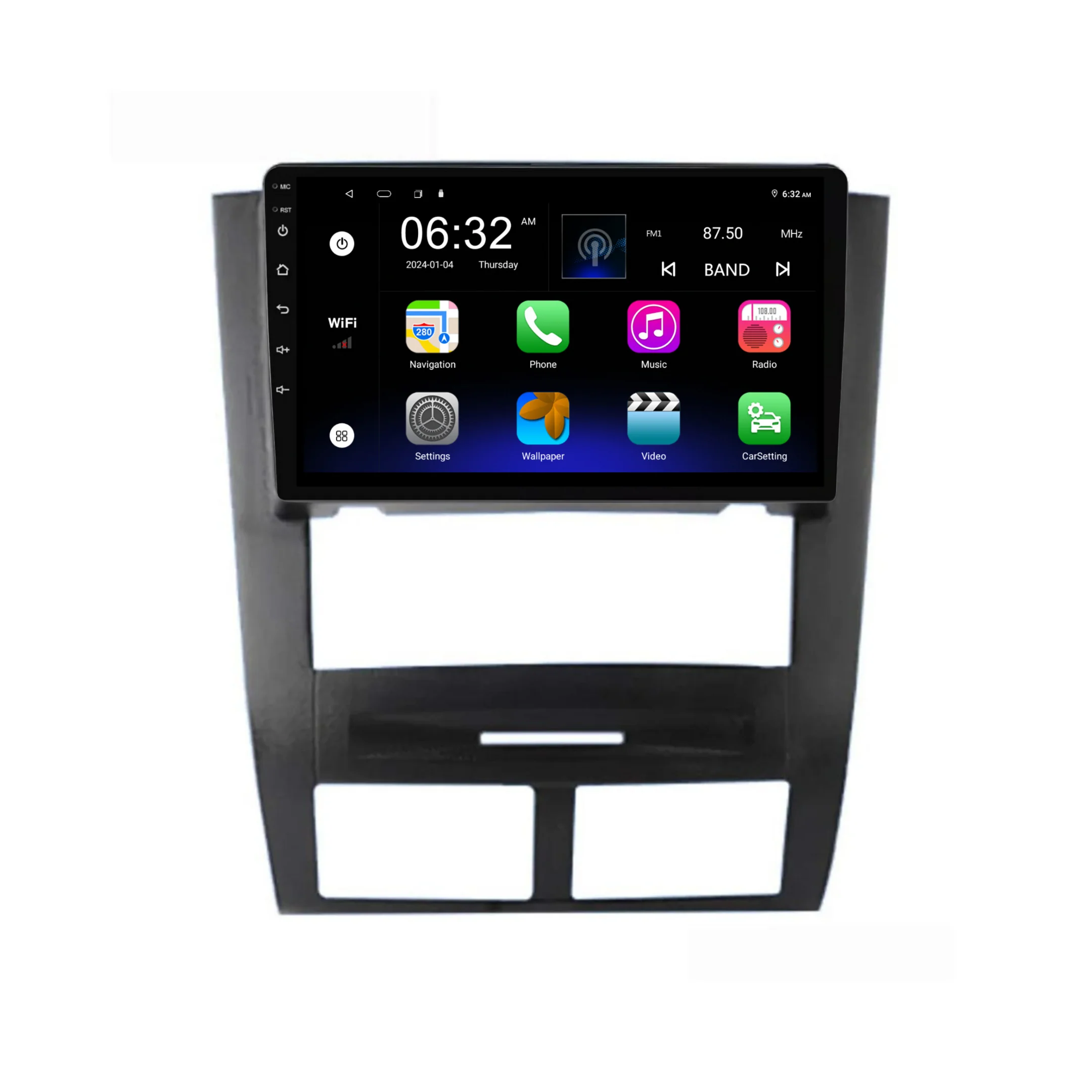 Ssangyong Rexton / Musso (2002-2007) Plug & Play Head Unit Upgrade Kit: Car Radio with Wireless & Wired Apple CarPlay & Android Auto (Copy) - Image 6