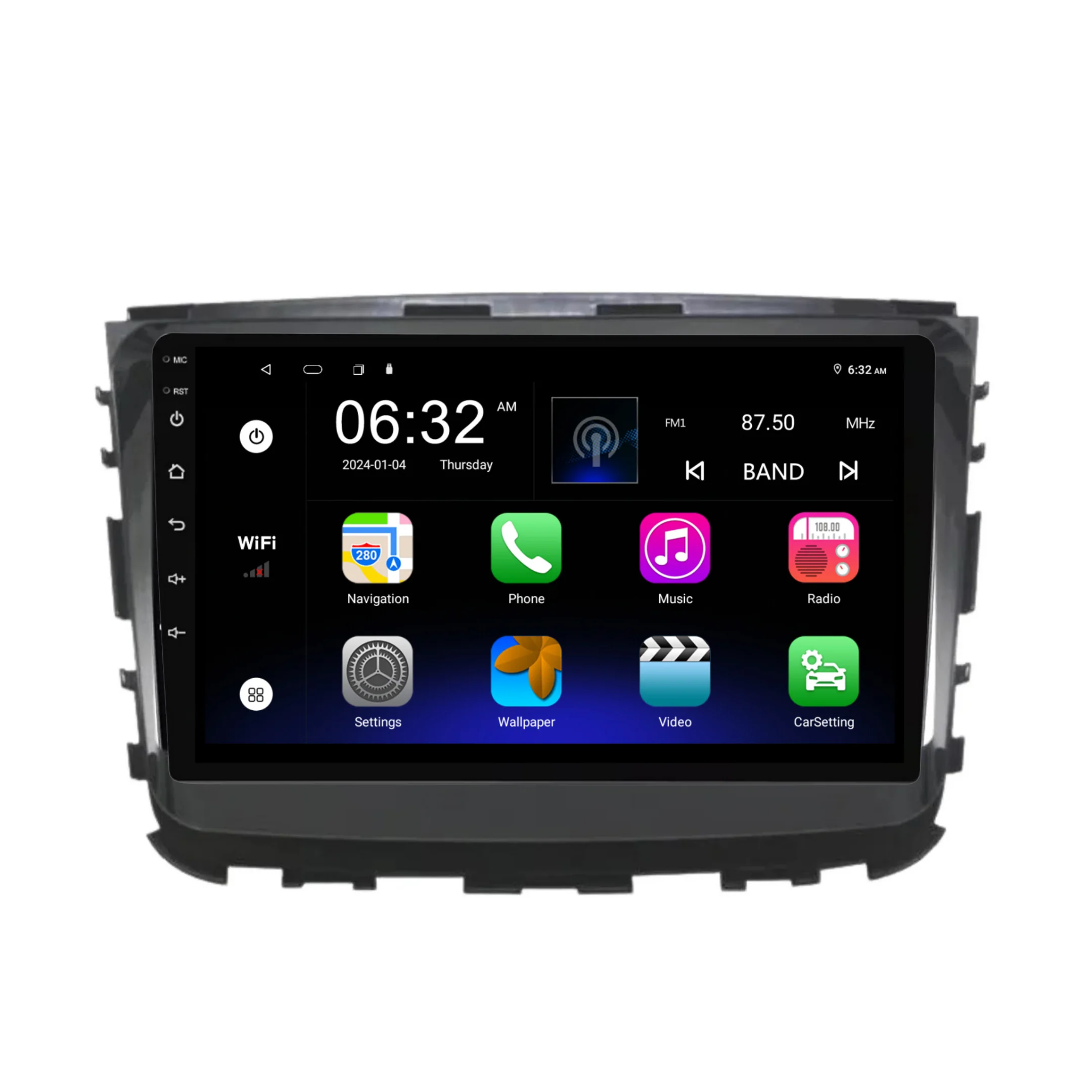 Ssangyong Rexton / Musso (2017-2023) Plug & Play Head Unit Upgrade Kit: Car Radio with Wireless & Wired Apple CarPlay & Android Auto - Image 5