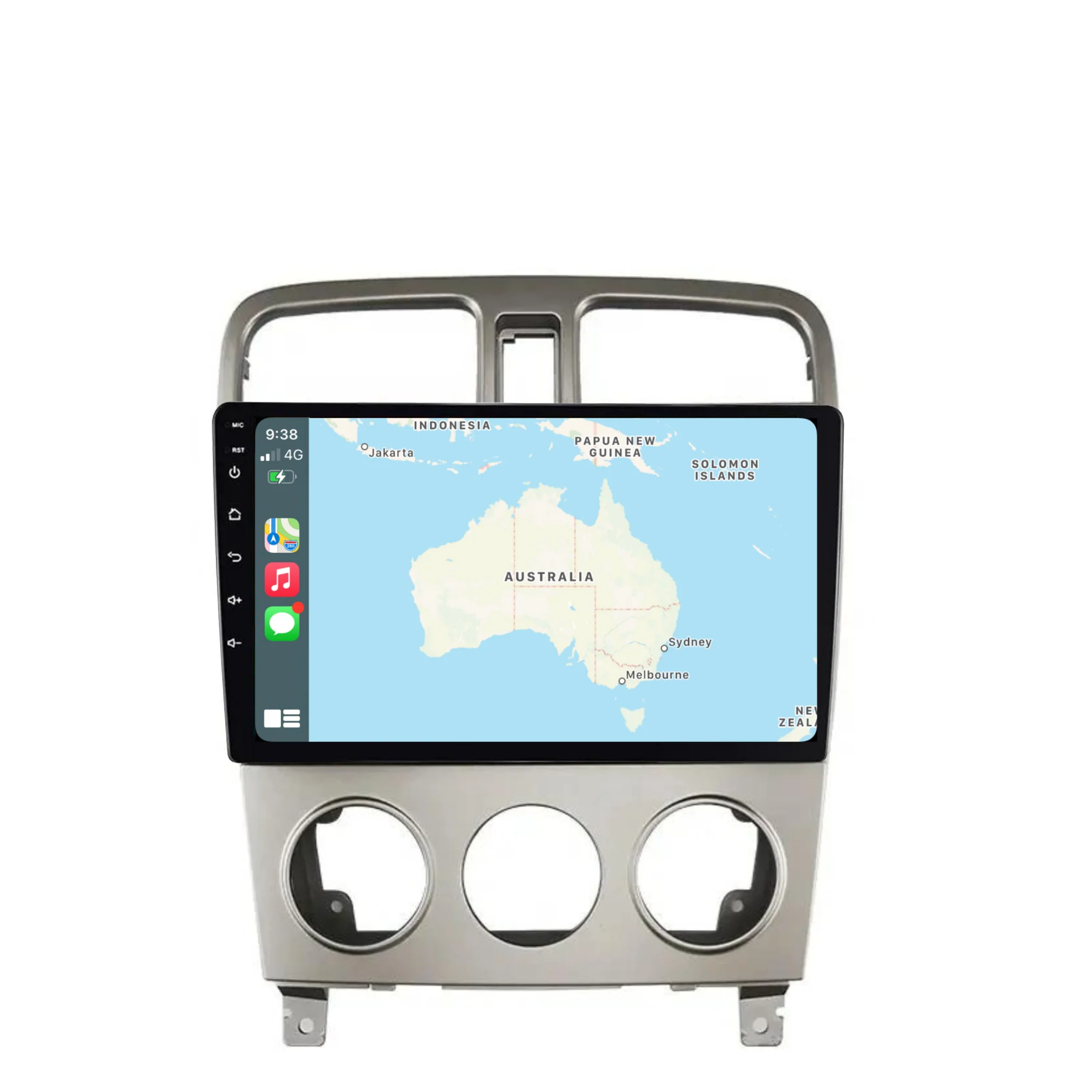 Subaru Forester (2004-2008) Plug & Play Head Unit Upgrade Kit: Car Radio with Wireless & Wired Apple CarPlay & Android Auto - Image 3