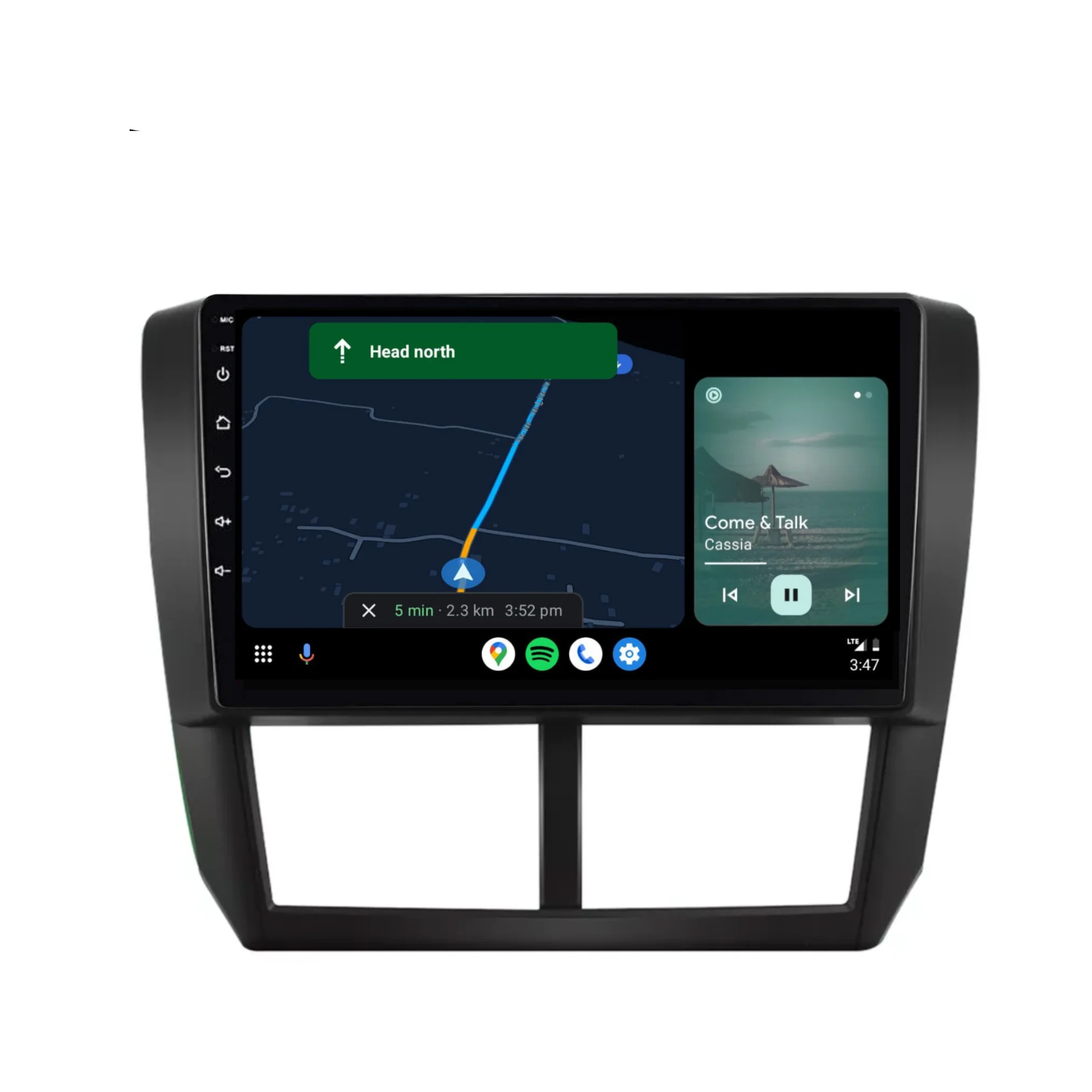 Subaru Forester/Impreza (2008-2012) Plug & Play Head Unit Upgrade Kit: Car Radio with Wireless & Wired Apple CarPlay & Android Auto - Image 5