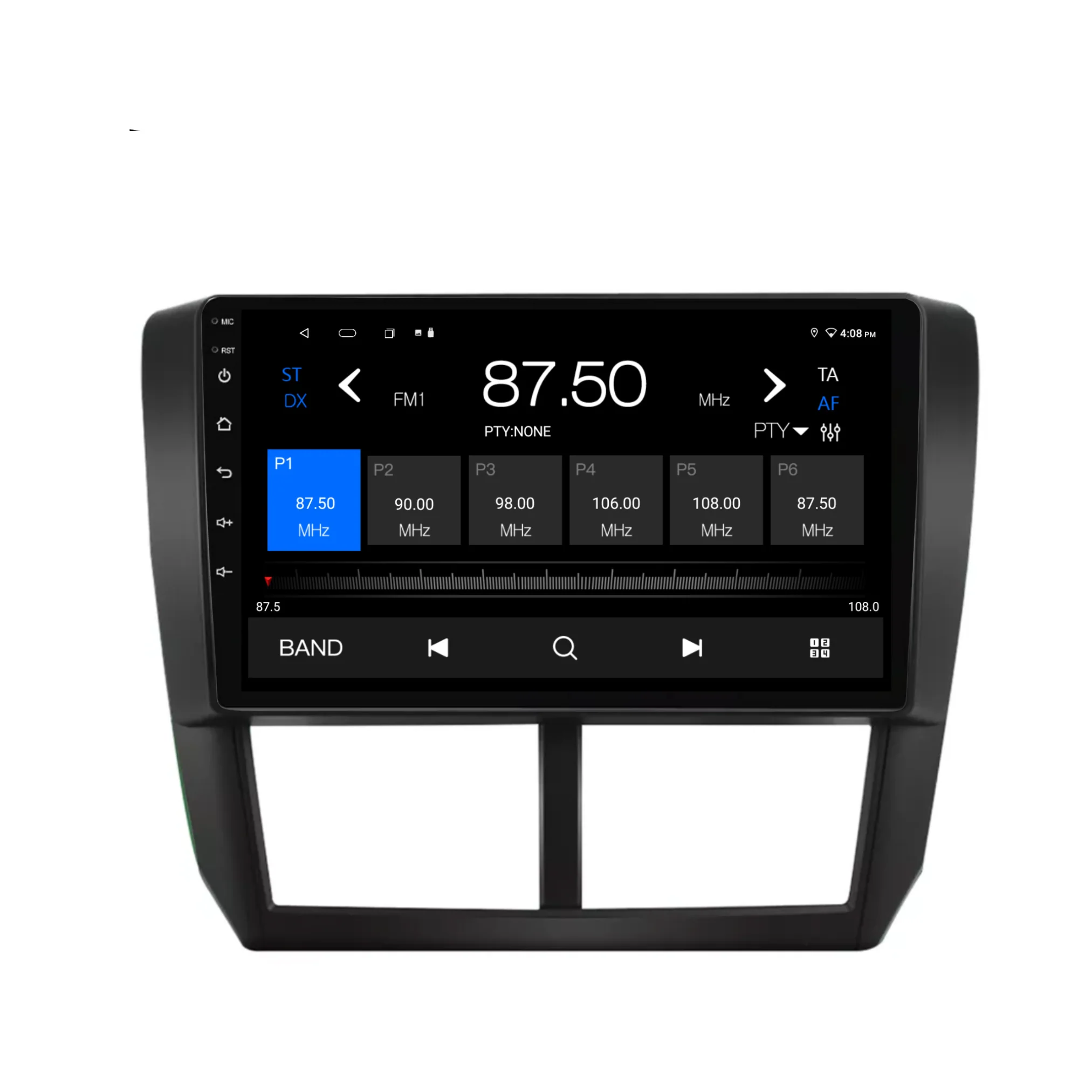 Subaru Forester/Impreza (2008-2012) Plug & Play Head Unit Upgrade Kit: Car Radio with Wireless & Wired Apple CarPlay & Android Auto - Image 6