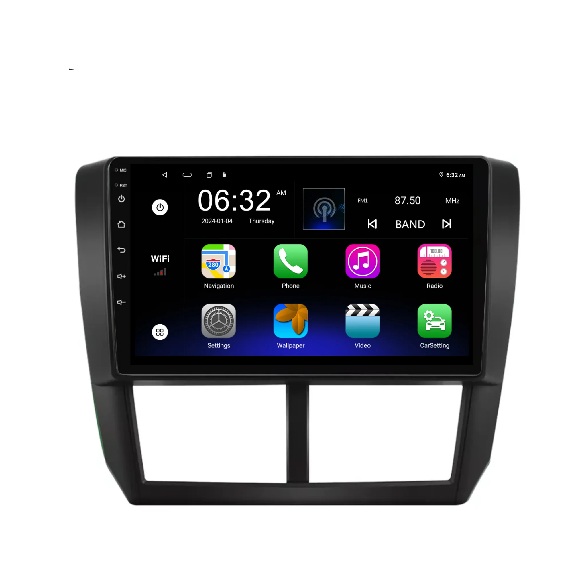 Subaru Forester/Impreza (2008-2012) Plug & Play Head Unit Upgrade Kit: Car Radio with Wireless & Wired Apple CarPlay & Android Auto - Image 7