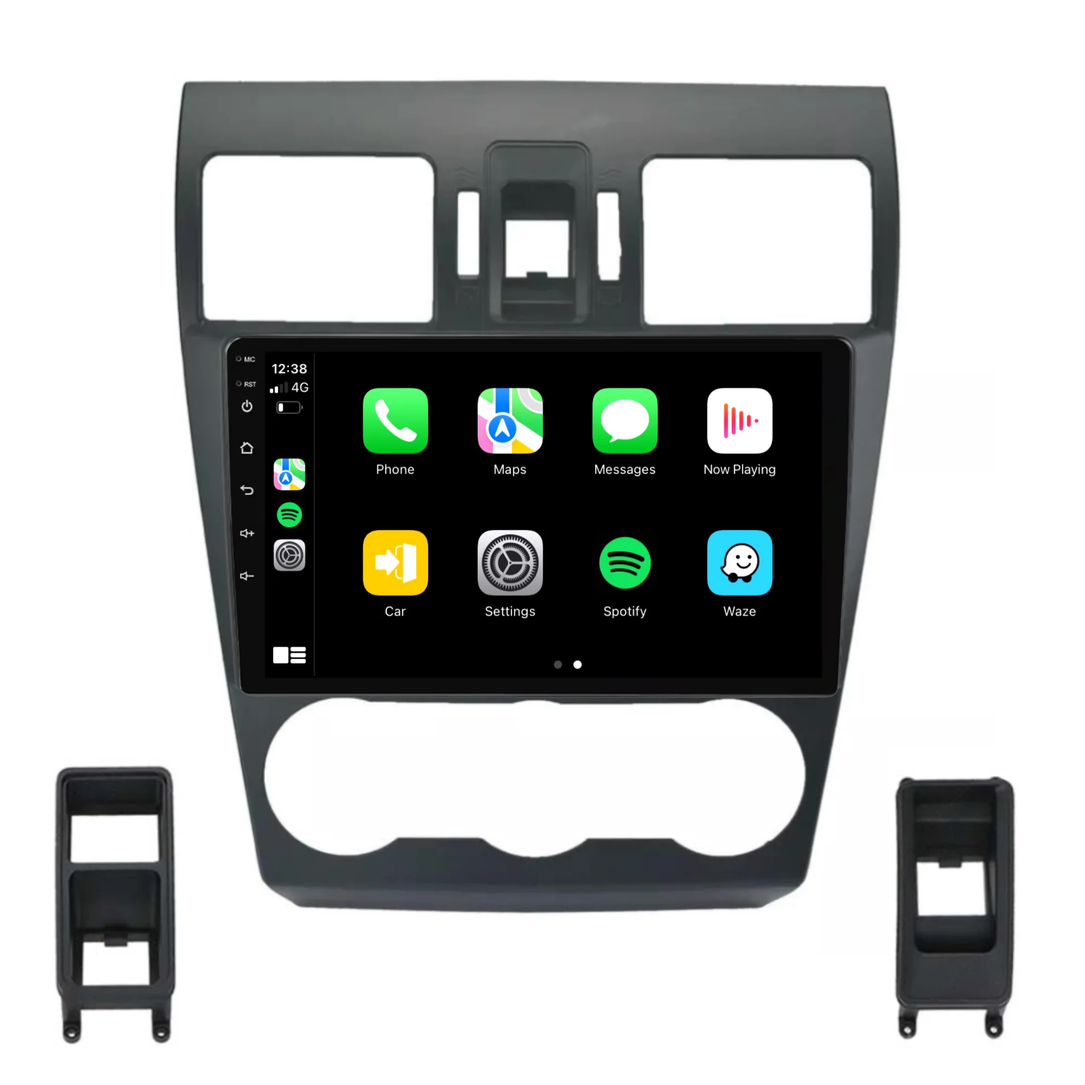 Subaru Forester/Impreza/XV/WRX (2012-2015) Plug & Play Head Unit Upgrade Kit: Car Radio with Wireless & Wired Apple CarPlay & Android Auto - Image 3