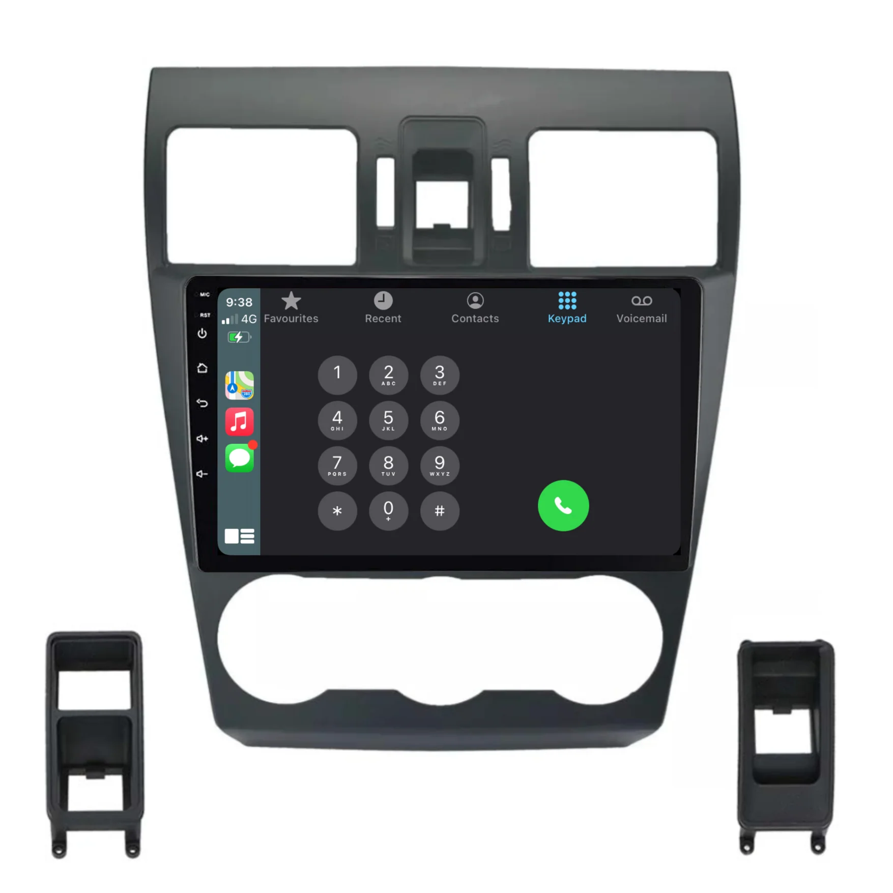 Subaru Forester/Impreza/XV/WRX (2012-2015) Plug & Play Head Unit Upgrade Kit: Car Radio with Wireless & Wired Apple CarPlay & Android Auto - Image 5