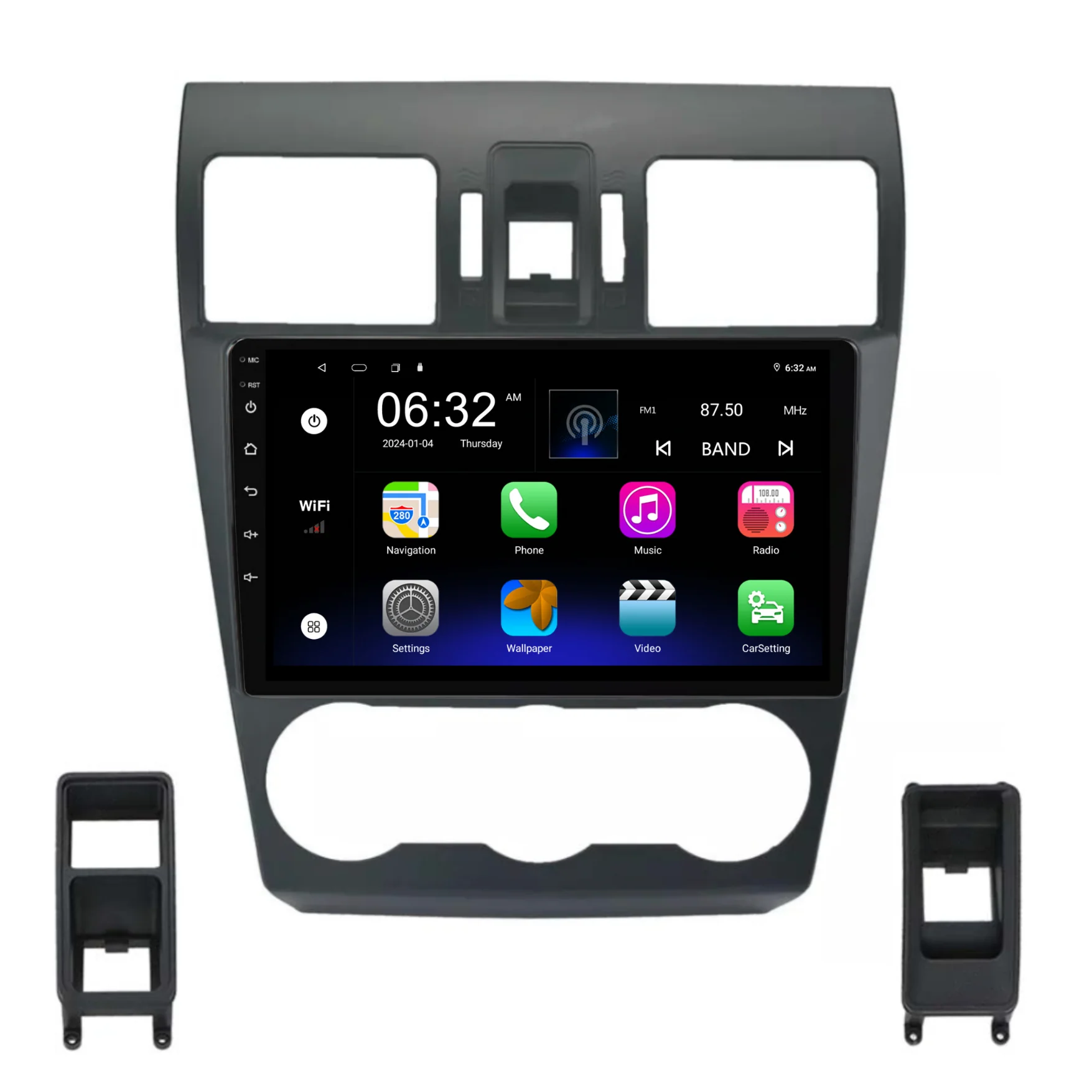 Subaru Forester/Impreza/XV/WRX (2012-2015) Plug & Play Head Unit Upgrade Kit: Car Radio with Wireless & Wired Apple CarPlay & Android Auto - Image 8