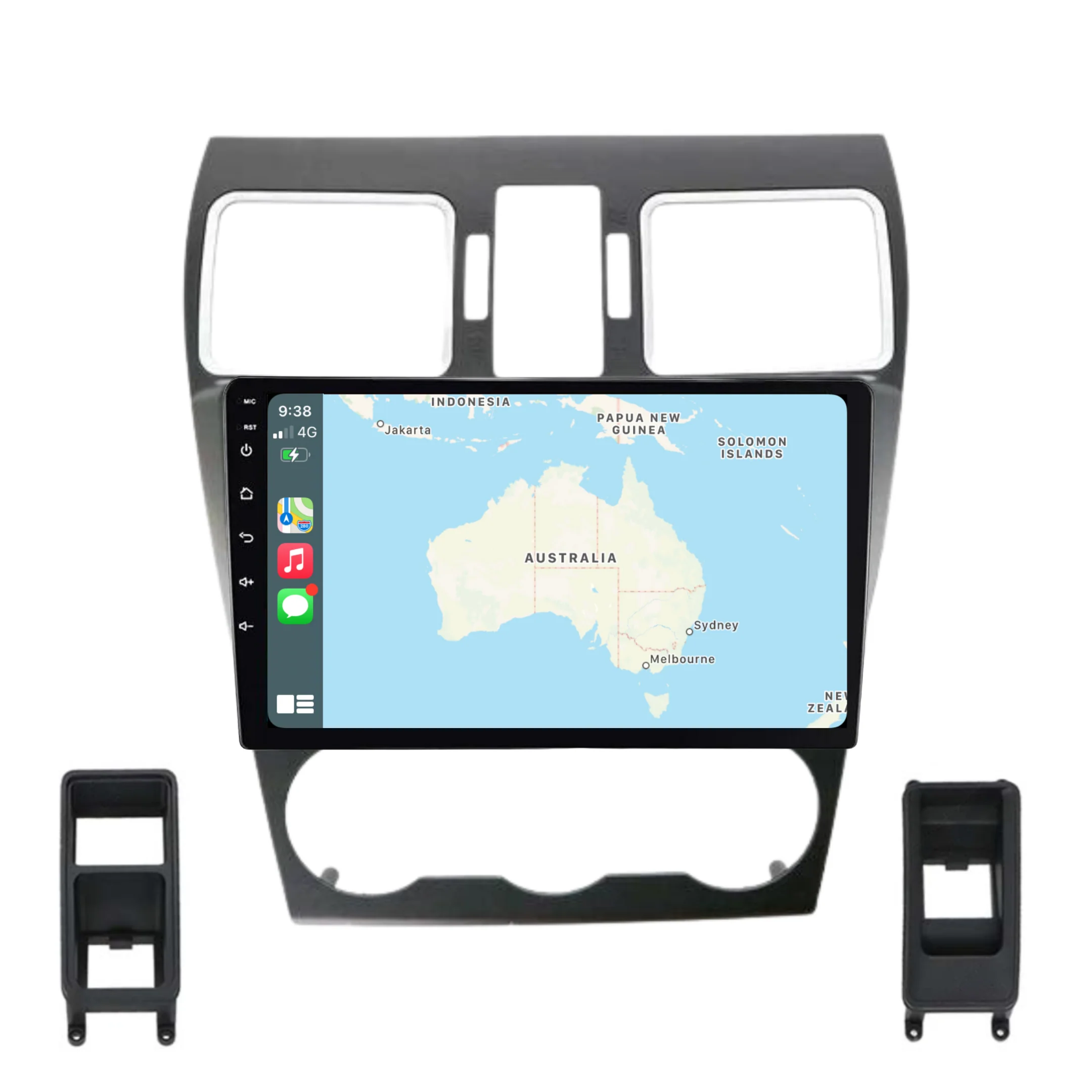 Subaru Forester/Impreza/XV/WRX/Levorg (2015-2018) Plug & Play Head Unit Upgrade Kit: Car Radio with Wireless & Wired Apple CarPlay & Android Auto - Image 4