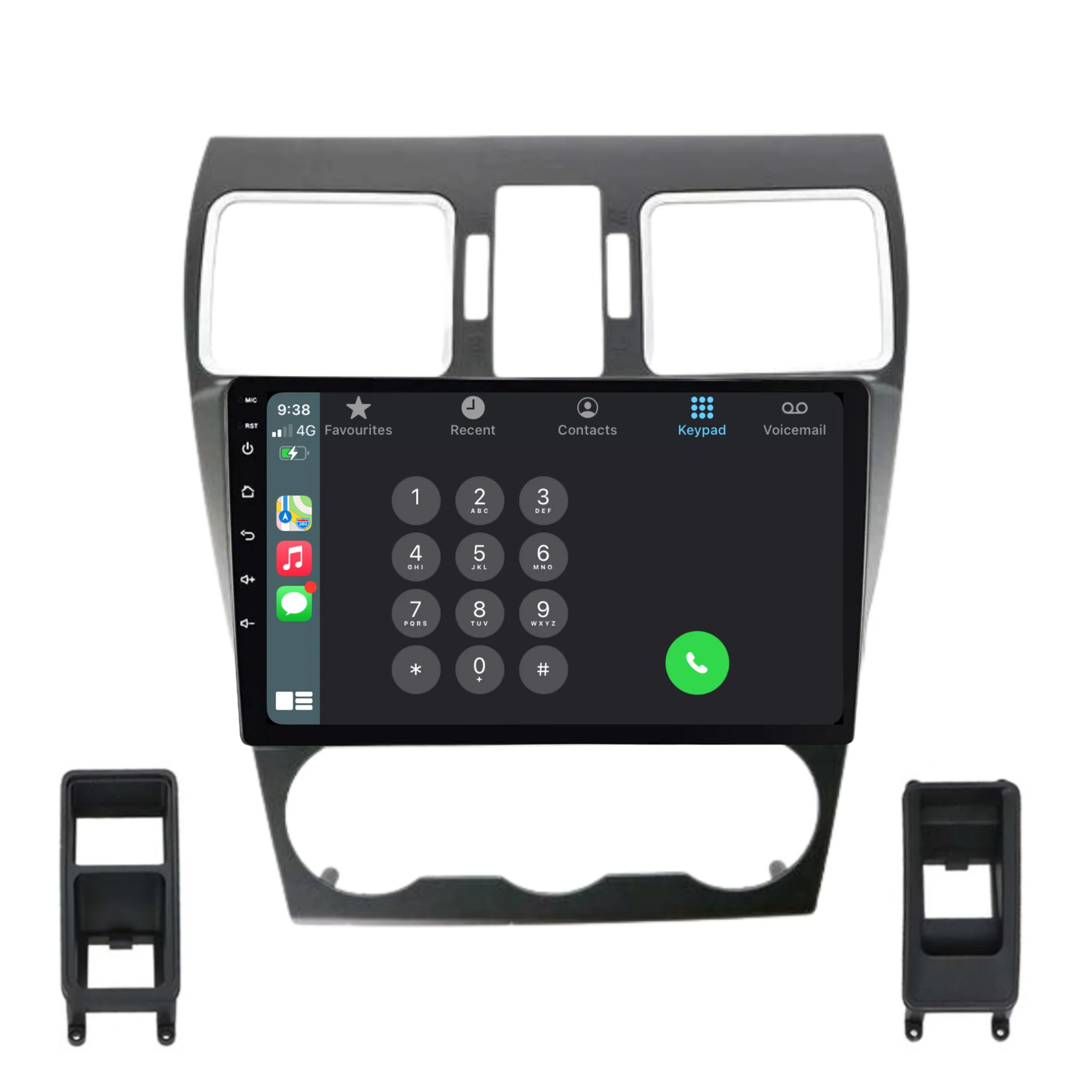 Subaru Forester/Impreza/XV/WRX/Levorg (2015-2018) Plug & Play Head Unit Upgrade Kit: Car Radio with Wireless & Wired Apple CarPlay & Android Auto - Image 5
