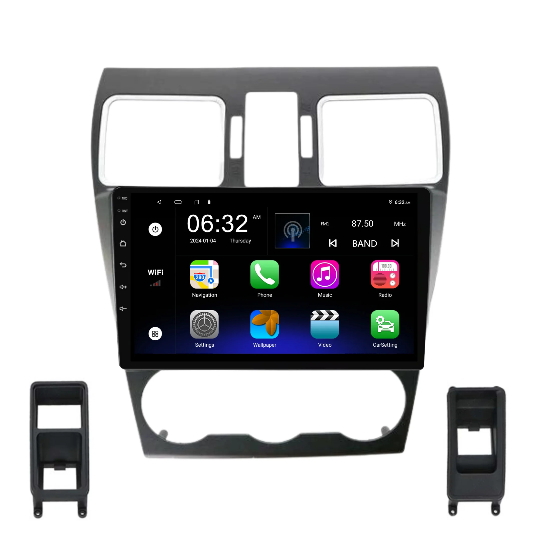 Subaru Forester/Impreza/XV/WRX/Levorg (2015-2018) Plug & Play Head Unit Upgrade Kit: Car Radio with Wireless & Wired Apple CarPlay & Android Auto - Image 8