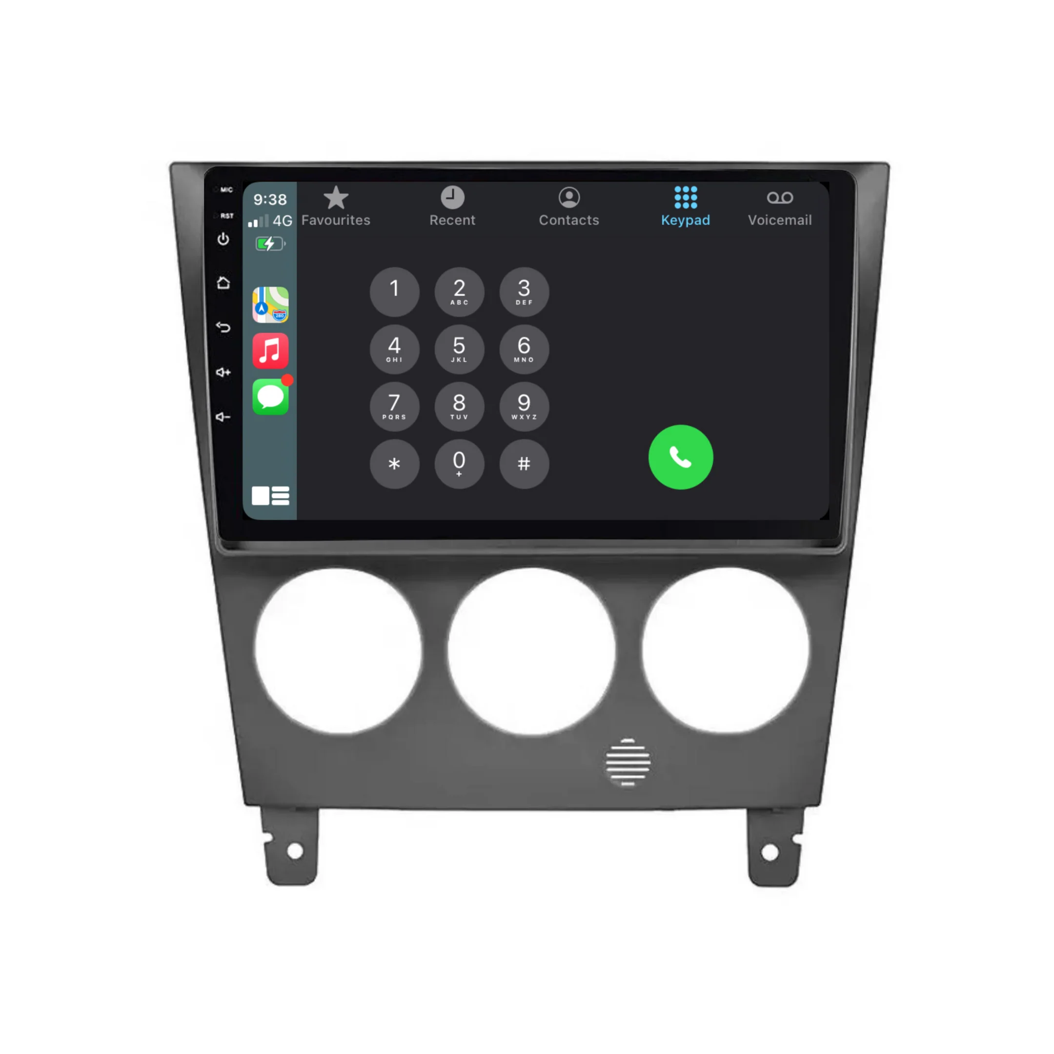 Subaru Impreza / Forester / WRX (2003-2006) Plug & Play Head Unit Upgrade Kit: Car Radio with Wireless & Wired Apple CarPlay & Android Auto - Image 4