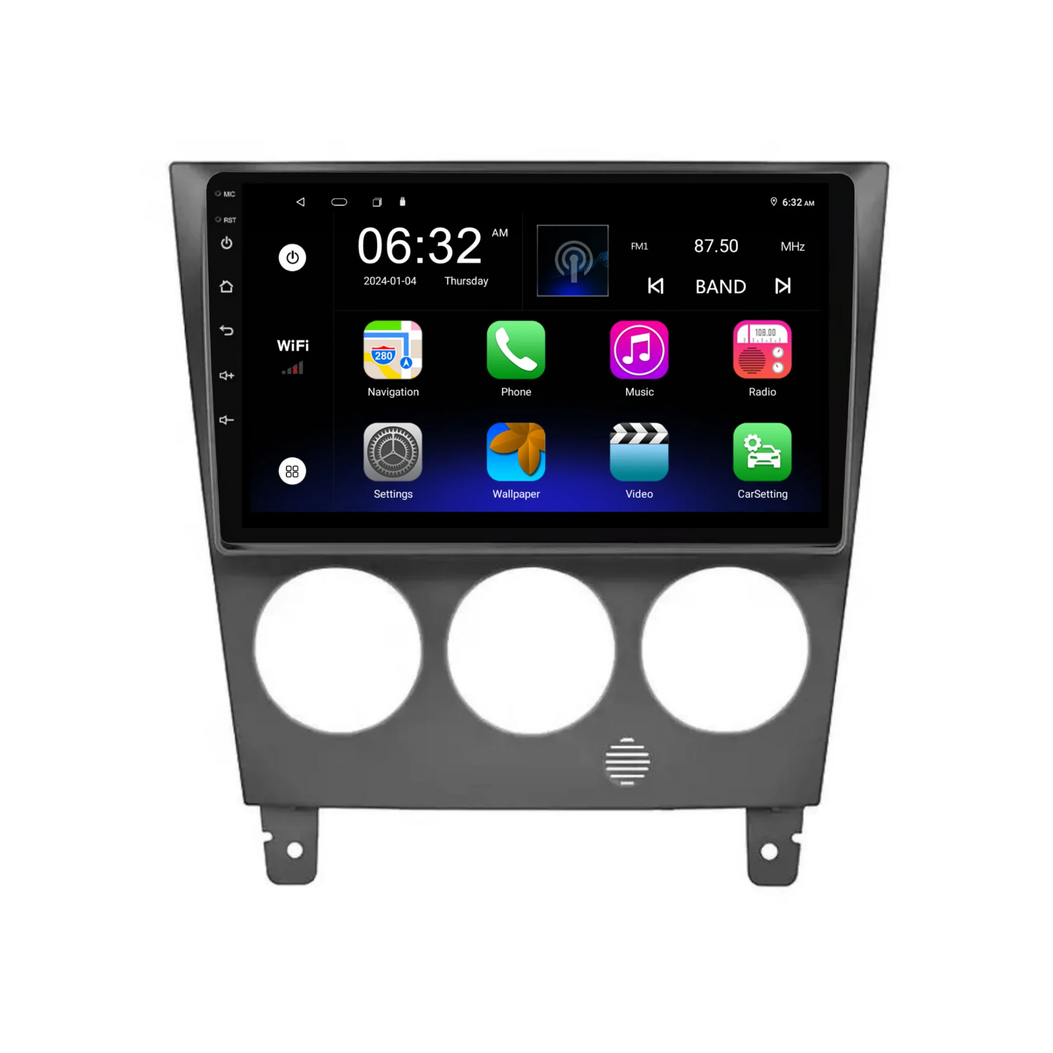 Subaru Impreza / Forester / WRX (2003-2006) Plug & Play Head Unit Upgrade Kit: Car Radio with Wireless & Wired Apple CarPlay & Android Auto - Image 7