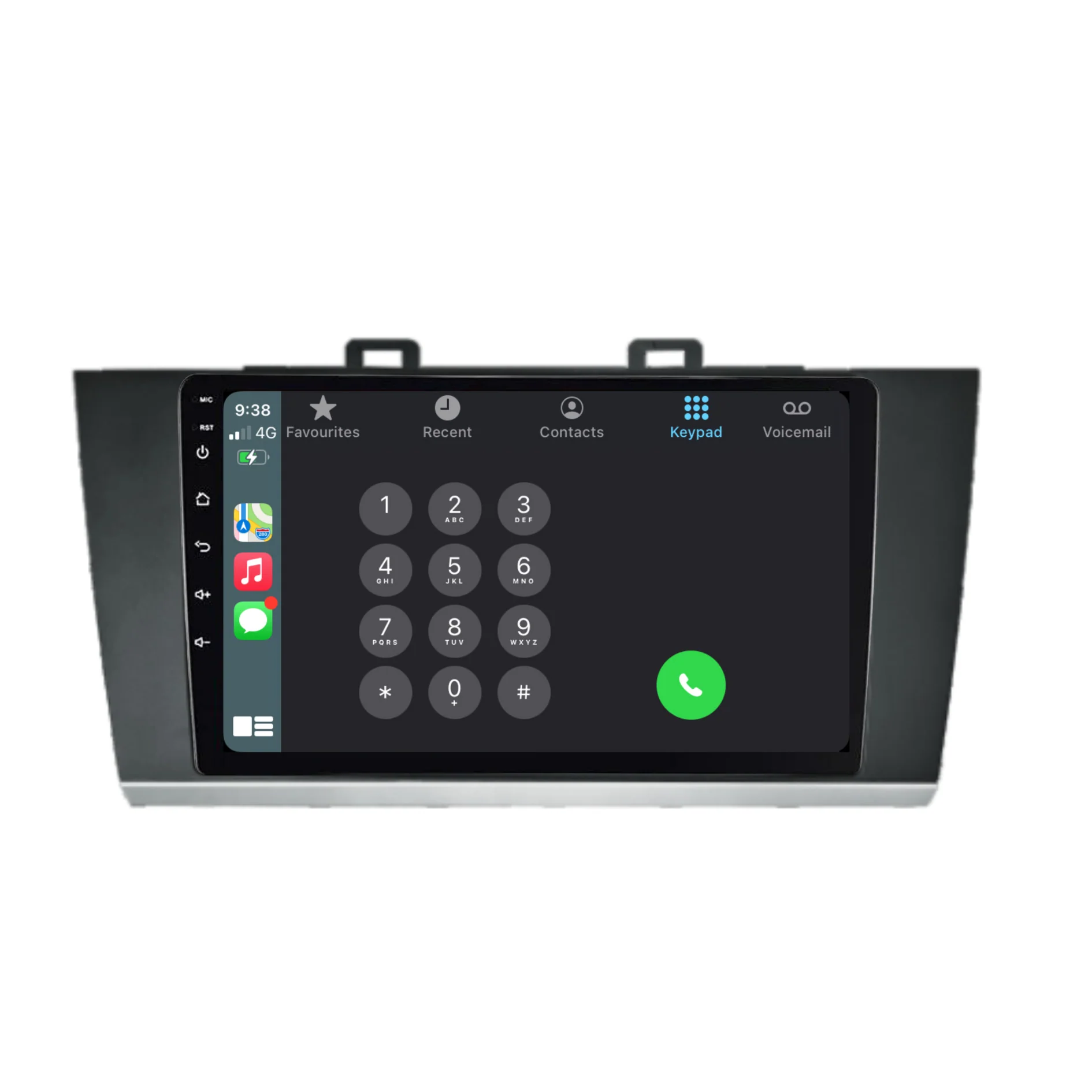 Subaru Legacy/Outback/Liberty (2015-2020) Plug & Play Head Unit Upgrade Kit: Car Radio with Wireless & Wired Apple CarPlay & Android Auto - Image 4