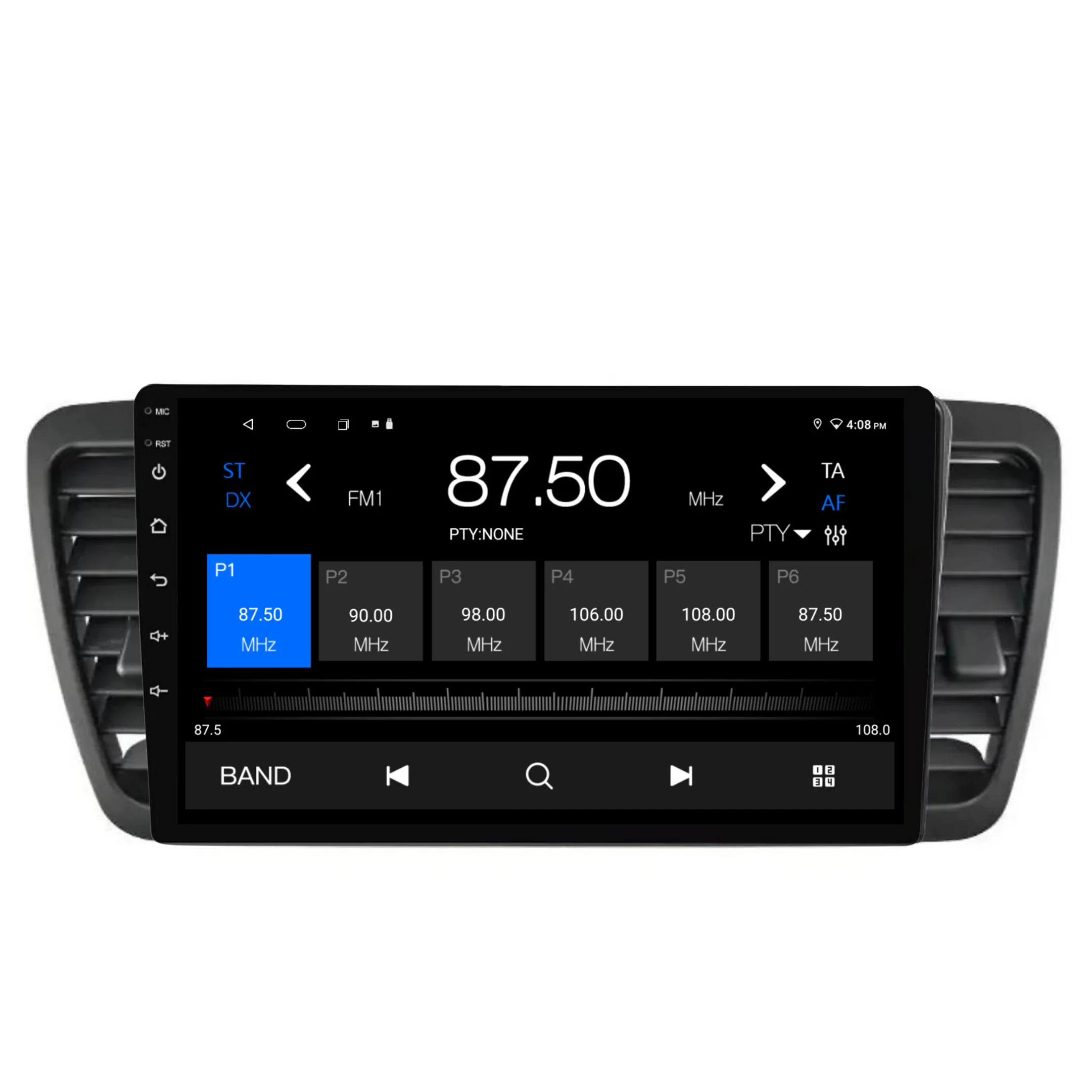 Subaru Outback/Legacy (2003-2009) Plug & Play Head Unit Upgrade Kit: Car Radio with Wireless & Wired Apple CarPlay & Android Auto - Image 6