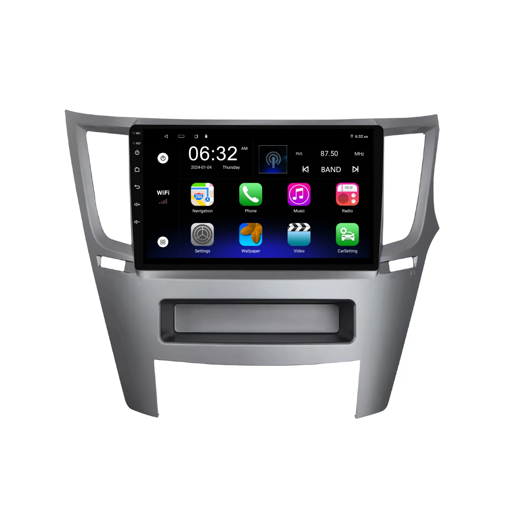 Subaru Outback/Legacy/Liberty (2010-2016) Plug & Play Head Unit Upgrade Kit: Car Radio with Wireless & Wired Apple CarPlay & Android Auto - Image 7