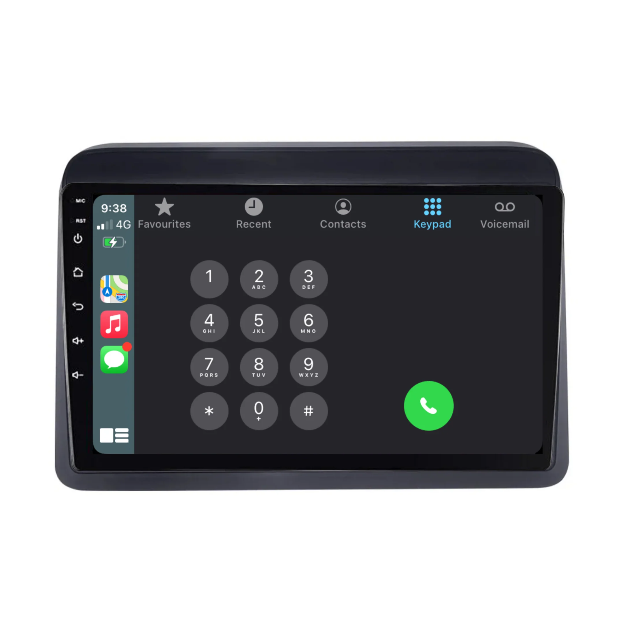 Suzuki Ertiga (2018-2024) Plug & Play Head Unit Upgrade Kit: Car Radio with Wireless & Wired Apple CarPlay & Android Auto - Image 3