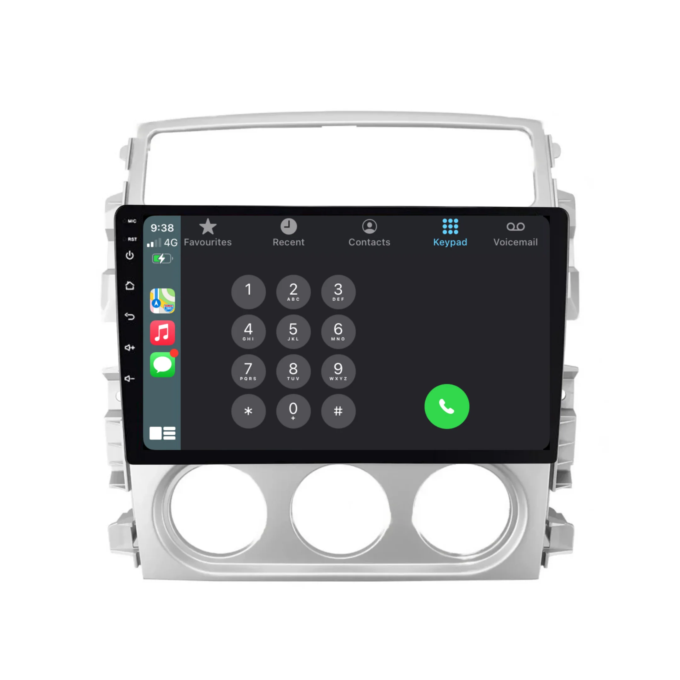 Suzuki G10 / Liana (2004-2013) Plug & Play Head Unit Upgrade Kit: Car Radio with Wireless & Wired Apple CarPlay & Android Auto - Image 3
