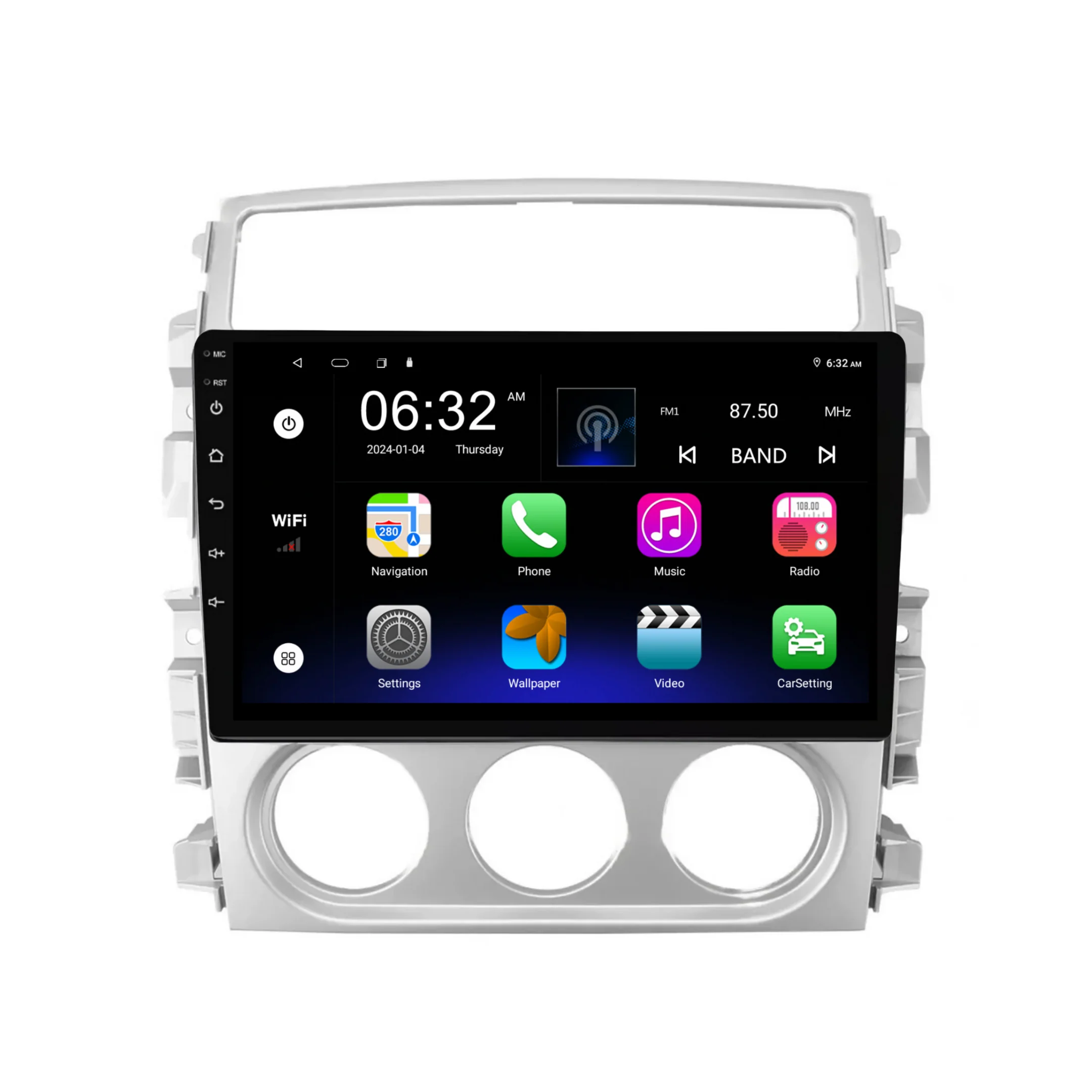 Suzuki G10 / Liana (2004-2013) Plug & Play Head Unit Upgrade Kit: Car Radio with Wireless & Wired Apple CarPlay & Android Auto - Image 6