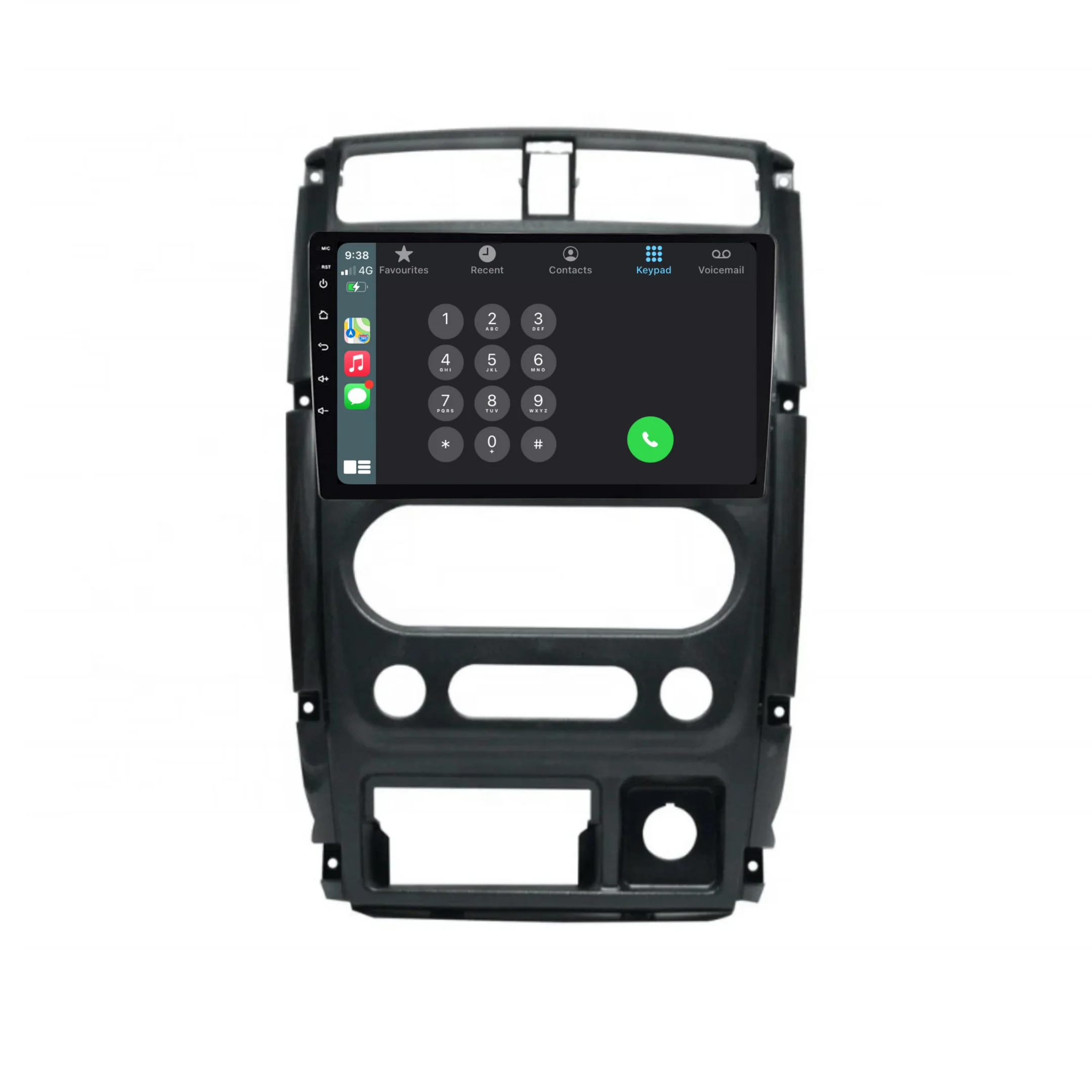Suzuki Jimny (2007-2014) Plug & Play Head Unit Upgrade Kit: Car Radio with Wireless & Wired Apple CarPlay & Android Auto - Image 4