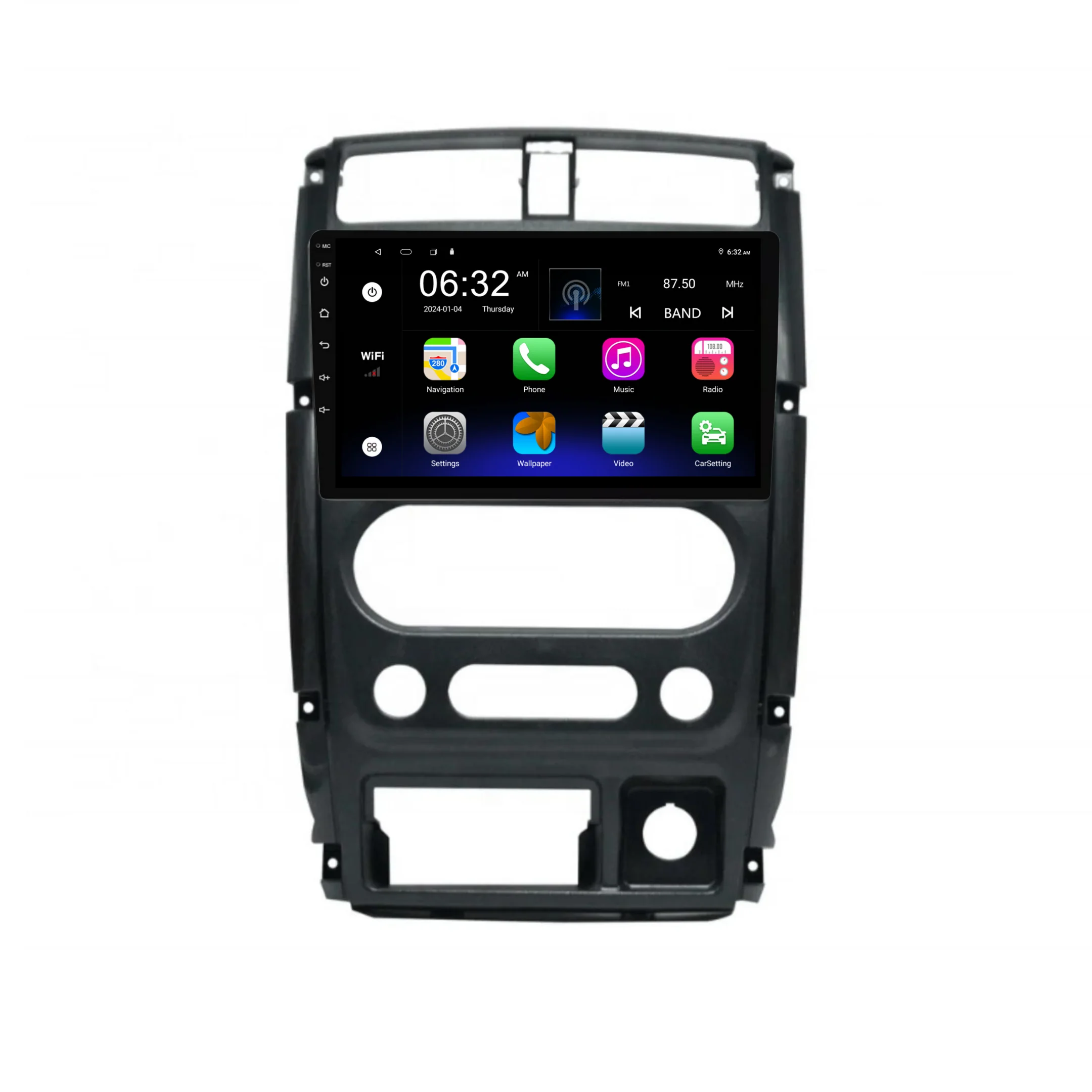 Suzuki Jimny (2007-2014) Plug & Play Head Unit Upgrade Kit: Car Radio with Wireless & Wired Apple CarPlay & Android Auto - Image 7