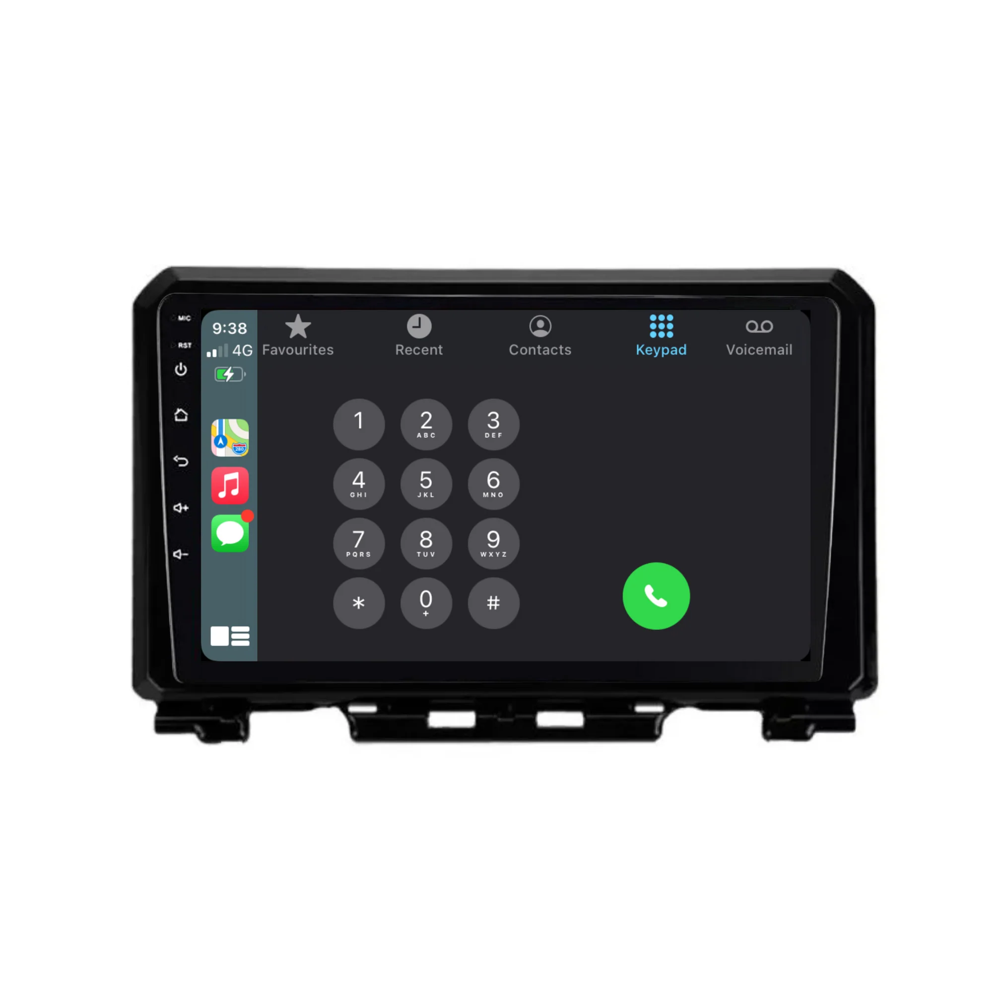 Suzuki Jimny (2015-2024) Plug & Play Head Unit Upgrade Kit: Car Radio with Wireless & Wired Apple CarPlay & Android Auto - Image 4