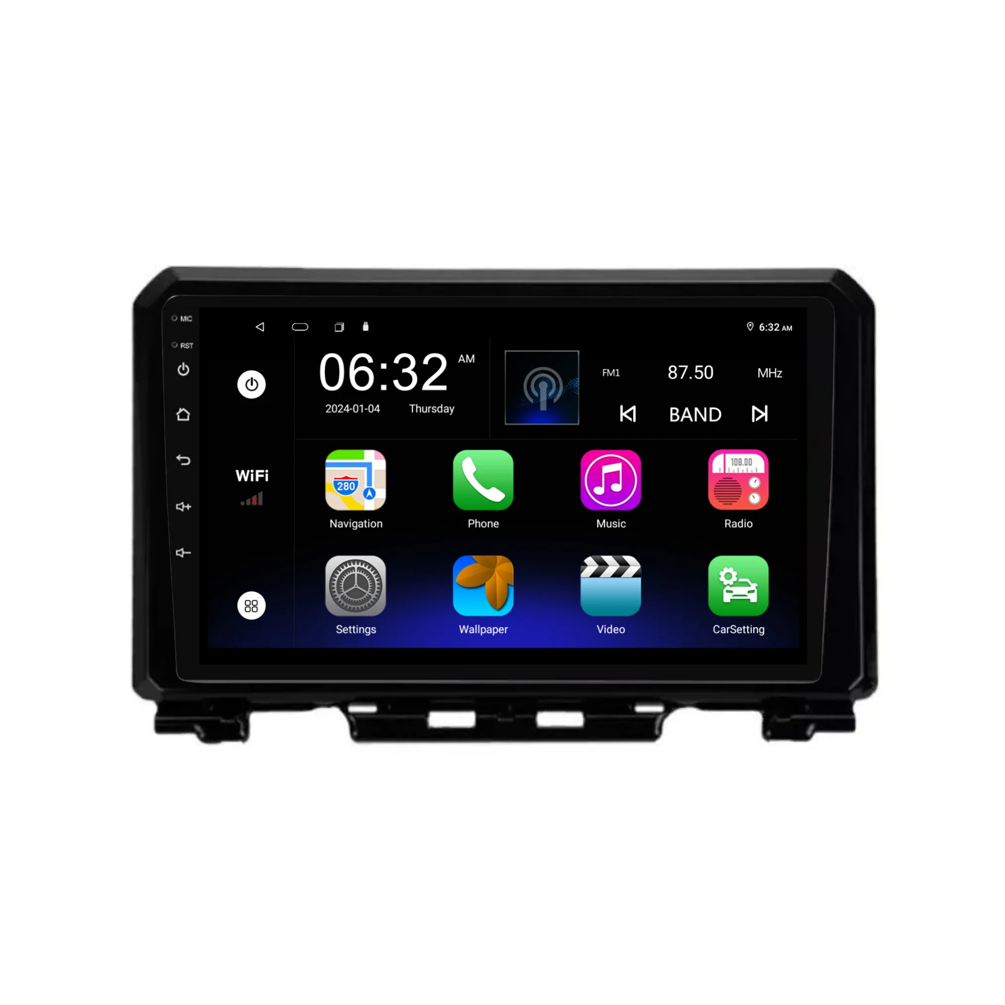 Suzuki Jimny (2015-2024) Plug & Play Head Unit Upgrade Kit: Car Radio with Wireless & Wired Apple CarPlay & Android Auto - Image 7