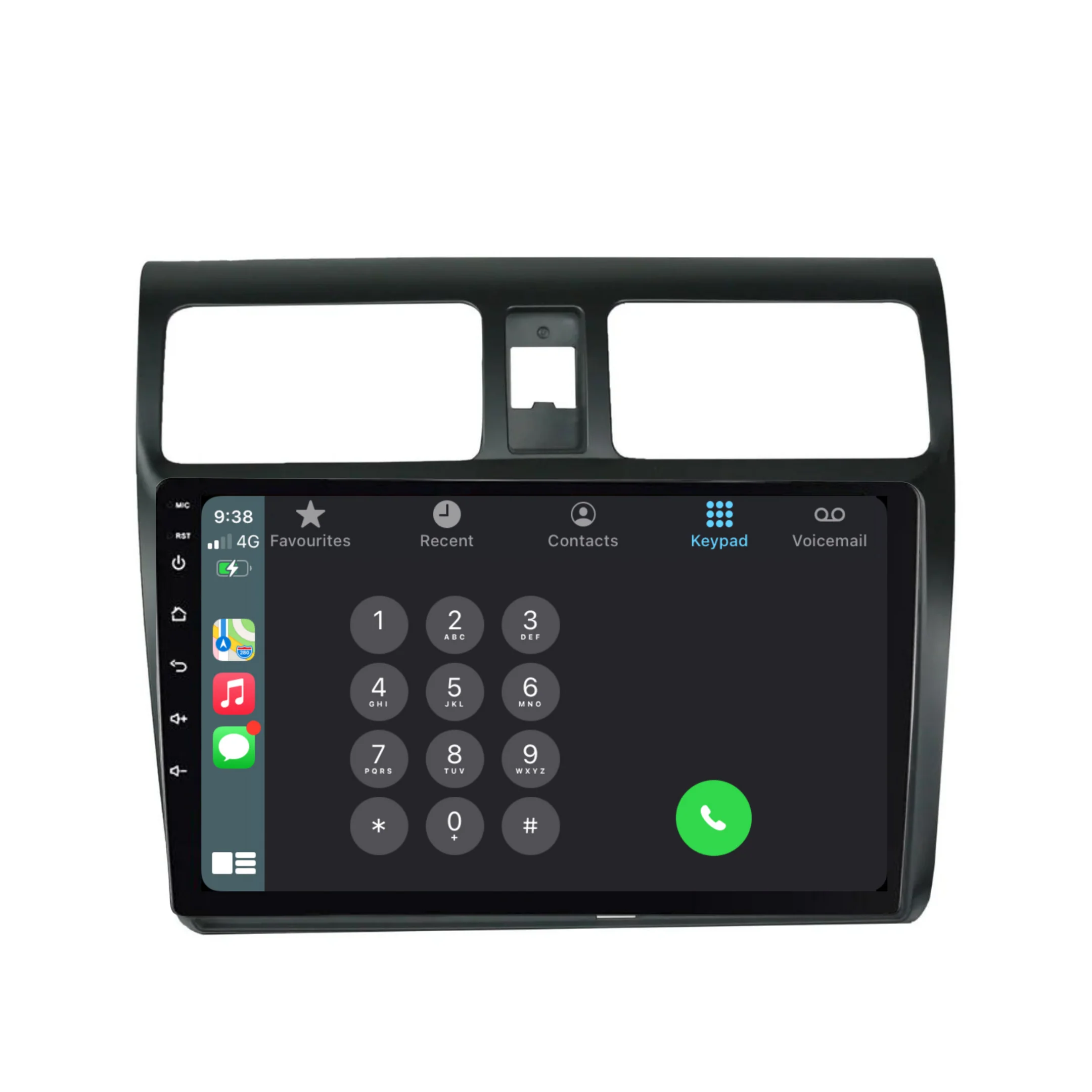 Suzuki Swift (2005-2010) Plug & Play Head Unit Upgrade Kit: Car Radio with Wireless & Wired Apple CarPlay & Android Auto - Image 3