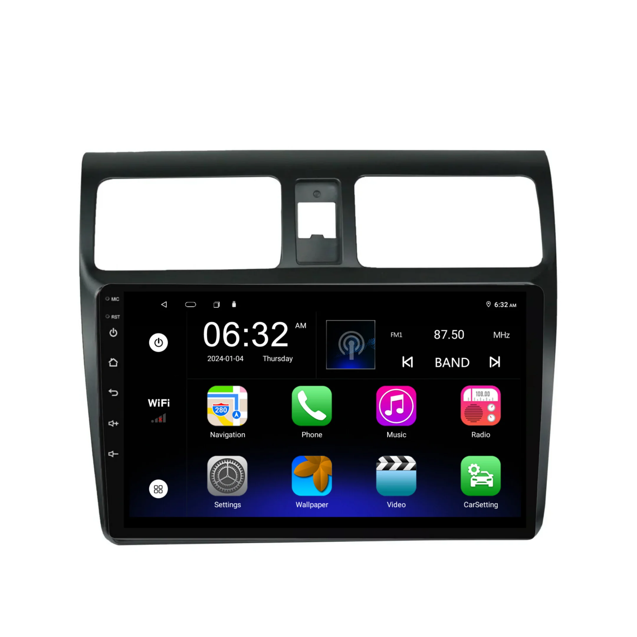 Suzuki Swift (2005-2010) Plug & Play Head Unit Upgrade Kit: Car Radio with Wireless & Wired Apple CarPlay & Android Auto - Image 5