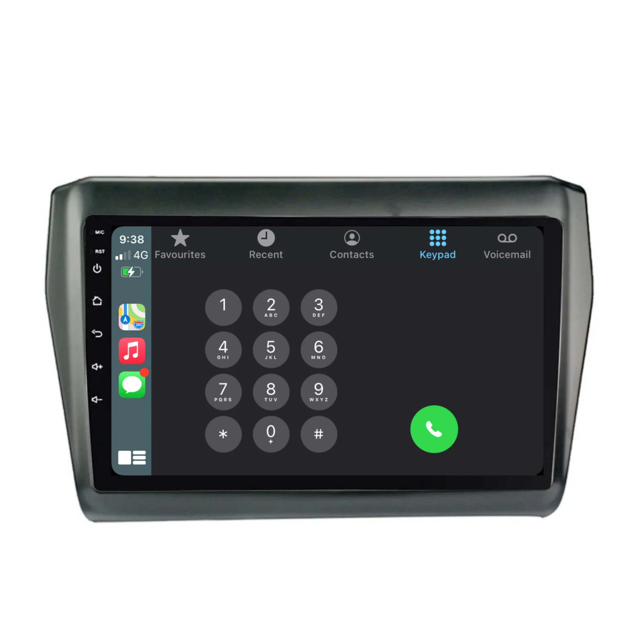 Suzuki Swift (2017-2023) Plug & Play Head Unit Upgrade Kit: Car Radio with Wireless & Wired Apple CarPlay & Android Auto - Image 3