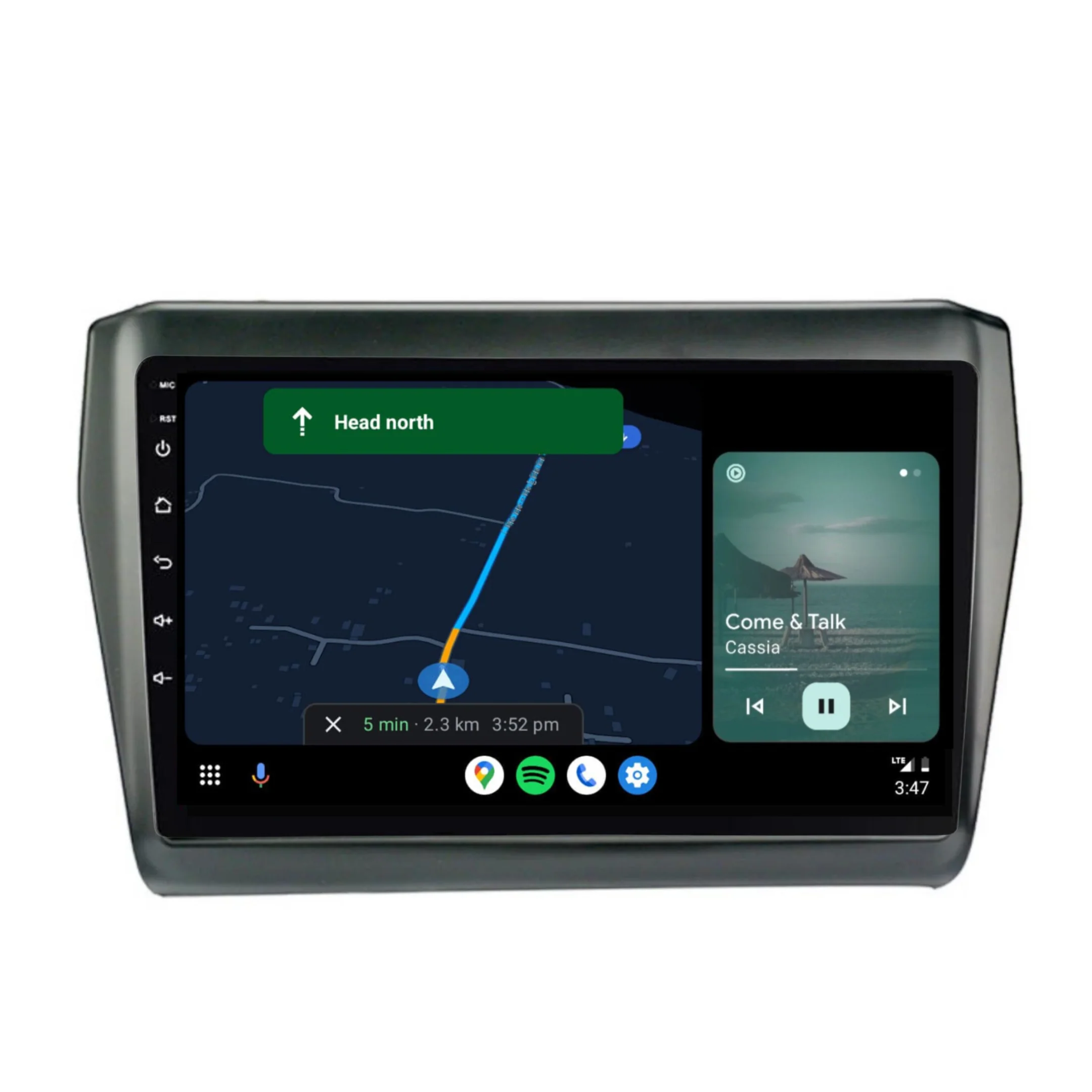 Suzuki Swift (2017-2023) Plug & Play Head Unit Upgrade Kit: Car Radio with Wireless & Wired Apple CarPlay & Android Auto - Image 4