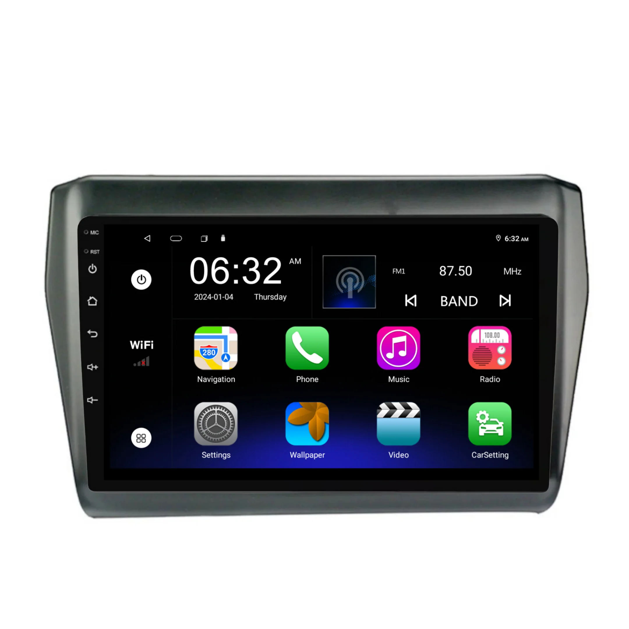 Suzuki Swift (2017-2023) Plug & Play Head Unit Upgrade Kit: Car Radio with Wireless & Wired Apple CarPlay & Android Auto - Image 6