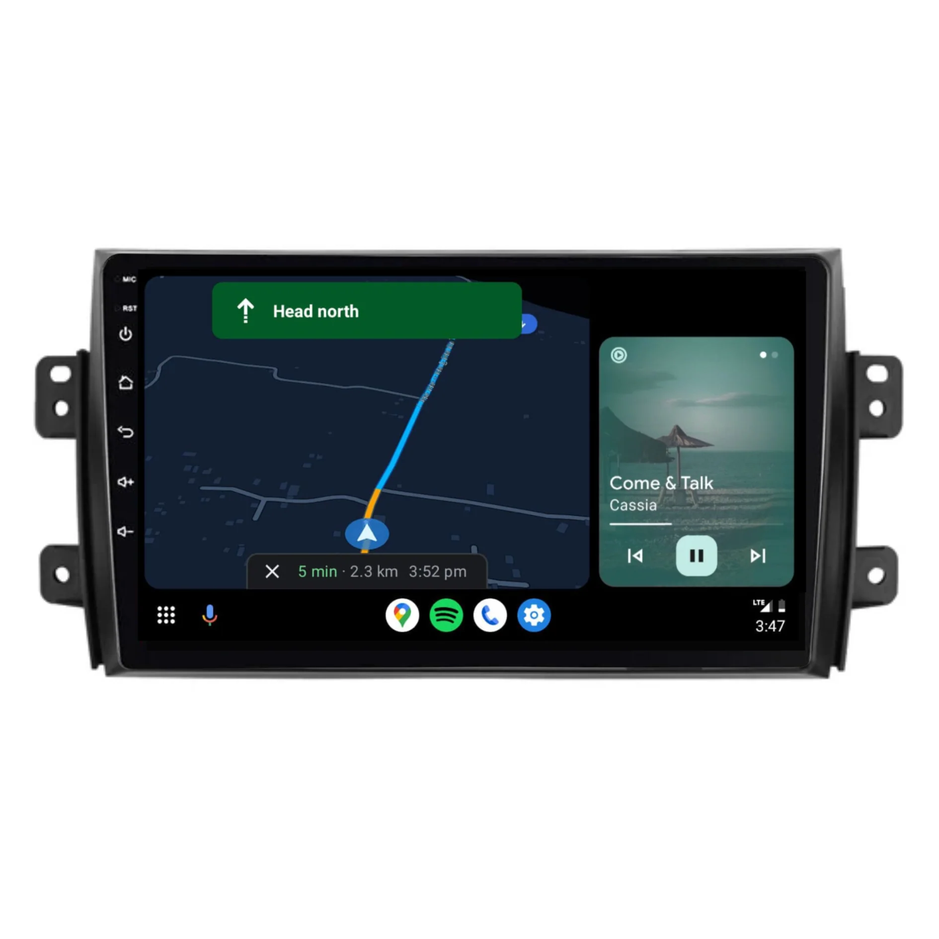 Suzuki SX4 (2006-2015) Plug & Play Head Unit Upgrade Kit: Car Radio with Wireless & Wired Apple CarPlay & Android Auto - Image 4
