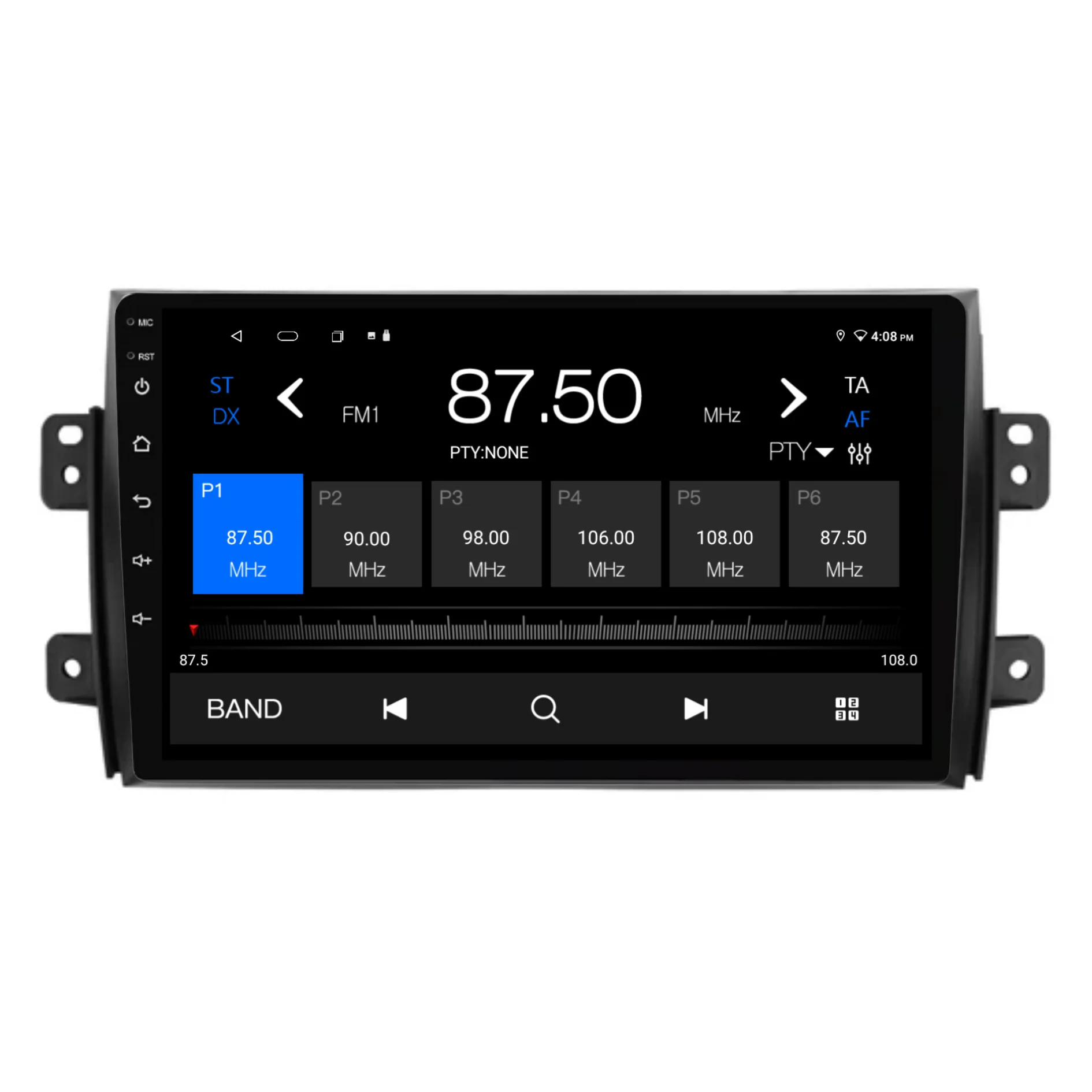 Suzuki SX4 (2006-2015) Plug & Play Head Unit Upgrade Kit: Car Radio with Wireless & Wired Apple CarPlay & Android Auto - Image 5
