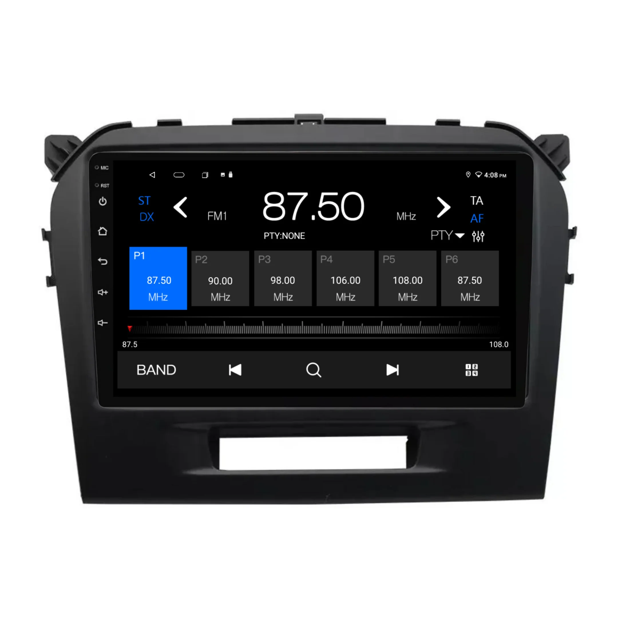 Suzuki Vitara BLACK (2014-2020) Plug & Play Head Unit Upgrade Kit: Car Radio with Wireless & Wired Apple CarPlay & Android Auto - Image 5