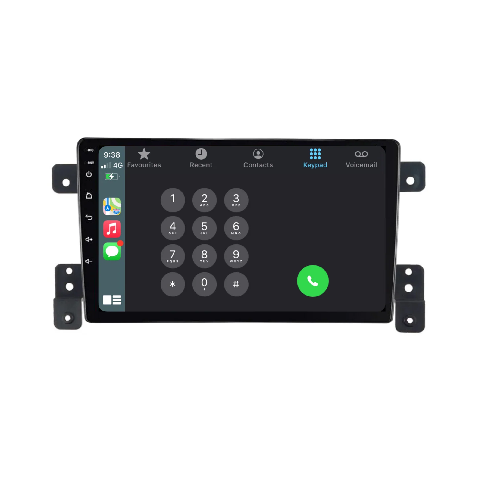 Suzuki Vitara / Grand Vitara (2005-2014) Plug & Play Head Unit Upgrade Kit: Car Radio with Wireless & Wired Apple CarPlay & Android Auto - Image 4