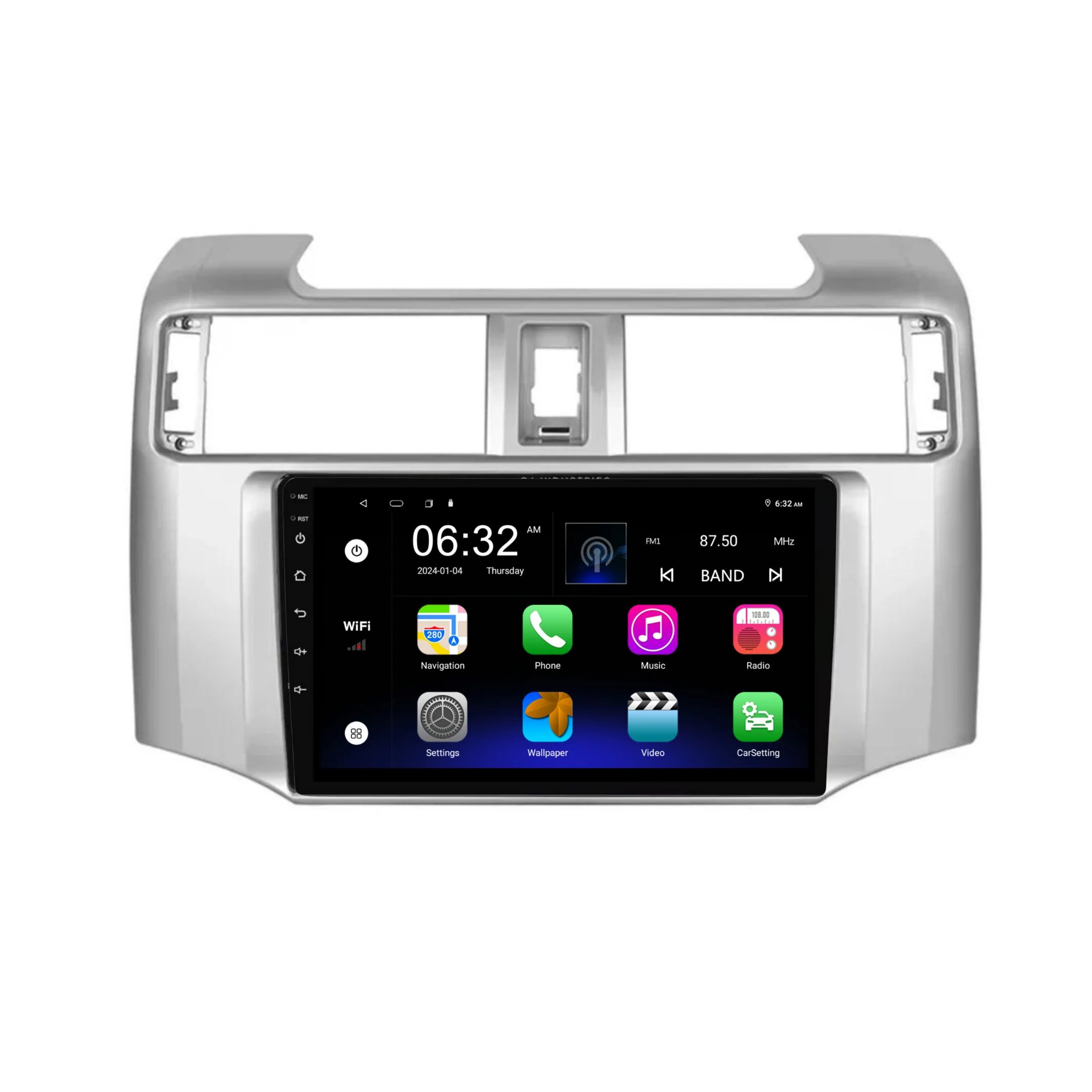 Toyota 4Runner (2010-2015) Plug & Play Head Unit Upgrade Kit: Car Radio with Wireless & Wired Apple CarPlay & Android Auto - Image 6