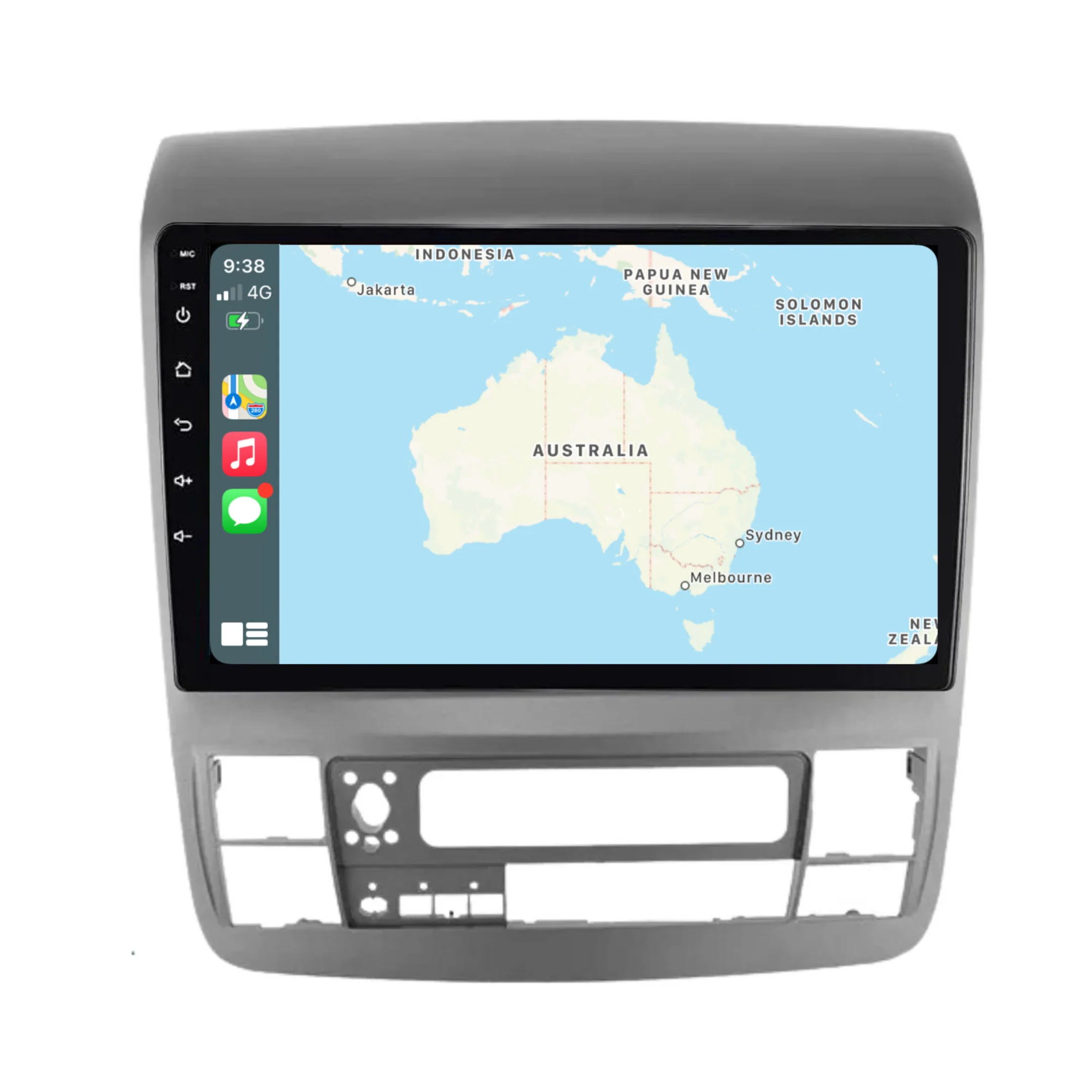 Toyota Alphard 2002-2011 Plug & Play Head Unit Upgrade Kit: Car Radio with Wireless & Wired Apple CarPlay & Android Auto - Image 2