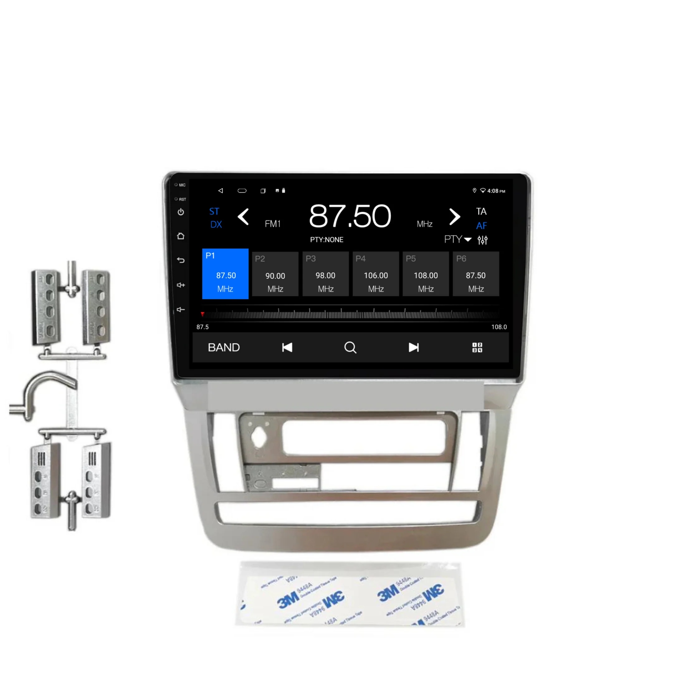 Toyota Alphard 2002-2011 Plug & Play Head Unit Upgrade Kit: Car Radio with Wireless & Wired Apple CarPlay & Android Auto - Image 5