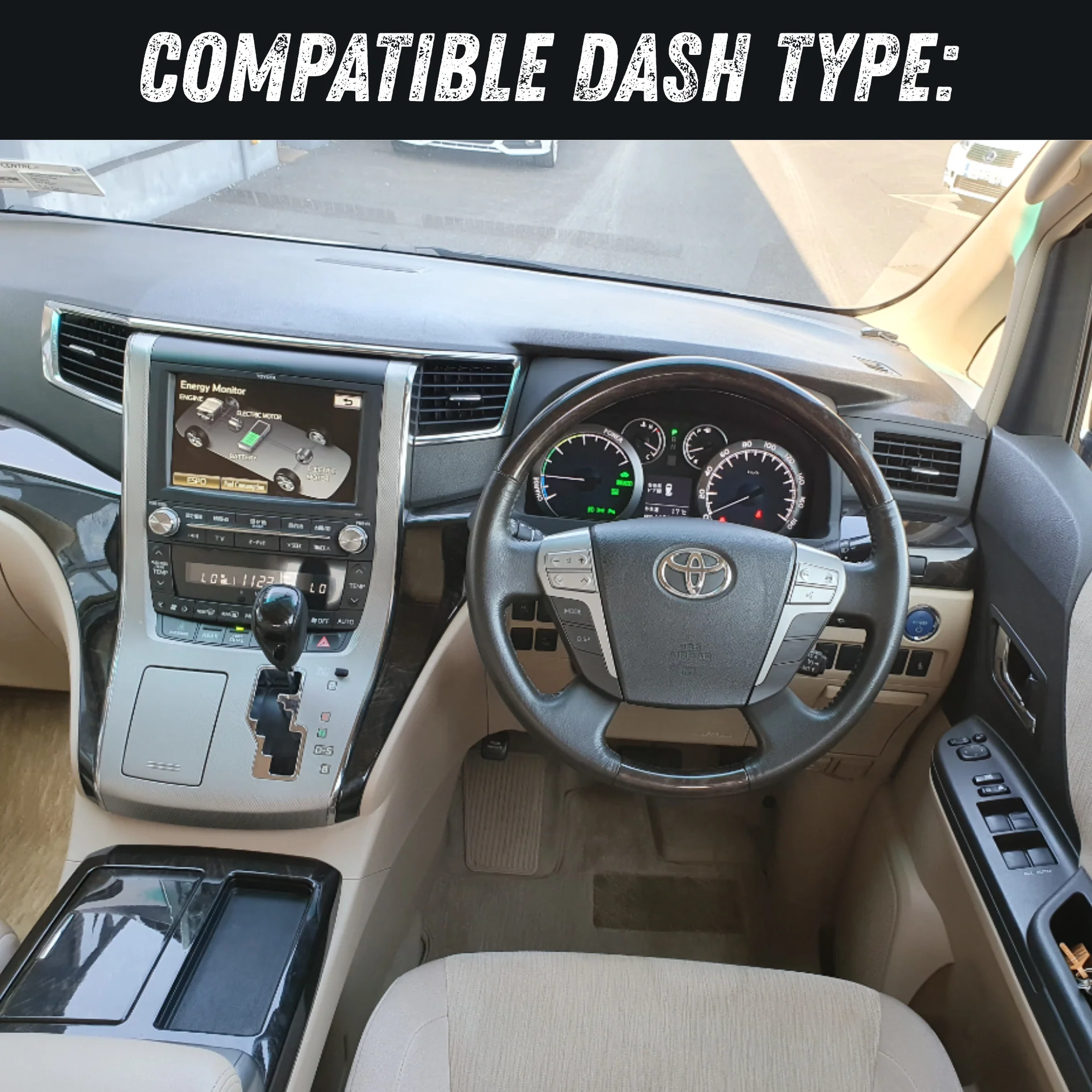 Toyota Alphard (2008-2014) Plug & Play Head Unit Upgrade Kit: Car Radio with Wireless & Wired Apple CarPlay & Android Auto - Image 7