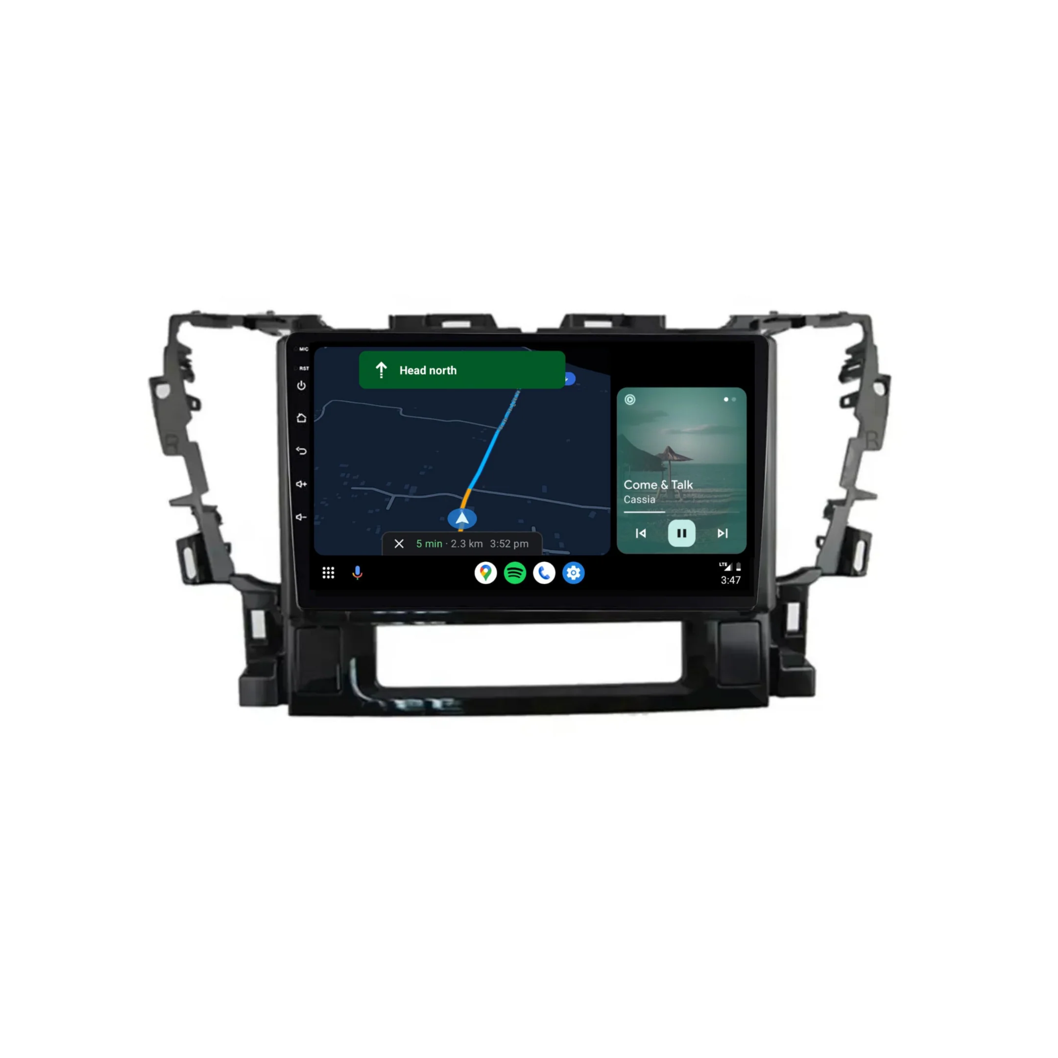 Toyota Alphard / Vellfire (2015-2020) Plug & Play Head Unit Upgrade Kit: Car Radio with Wireless & Wired Apple CarPlay & Android Auto - Image 4