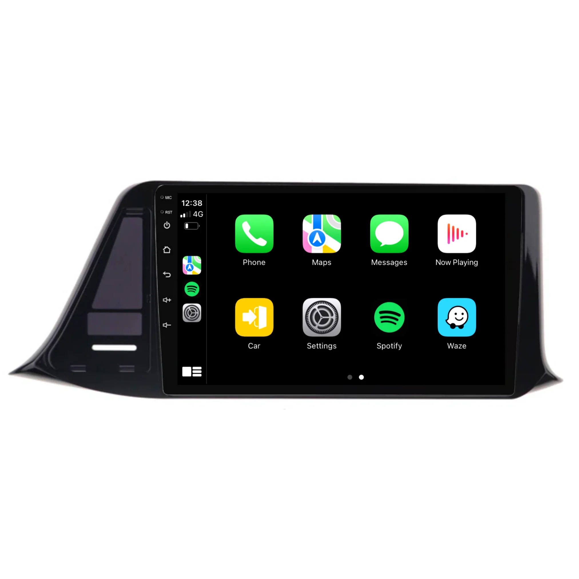Toyota C-HR (2016-2022) Plug & Play Head Unit Upgrade Kit: Car Radio with Wireless & Wired Apple CarPlay & Android Auto - Image 2