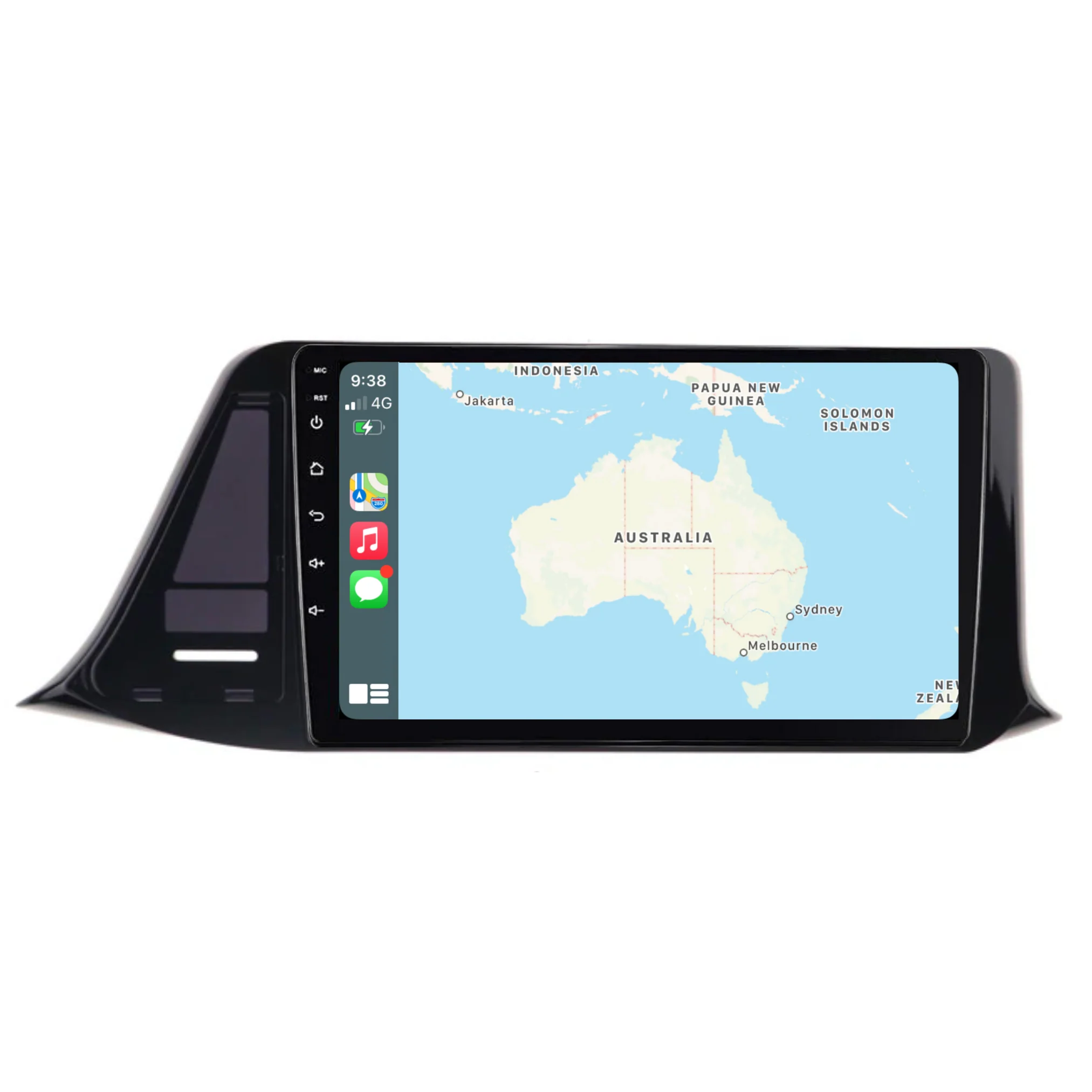 Toyota C-HR (2016-2022) Plug & Play Head Unit Upgrade Kit: Car Radio with Wireless & Wired Apple CarPlay & Android Auto - Image 3