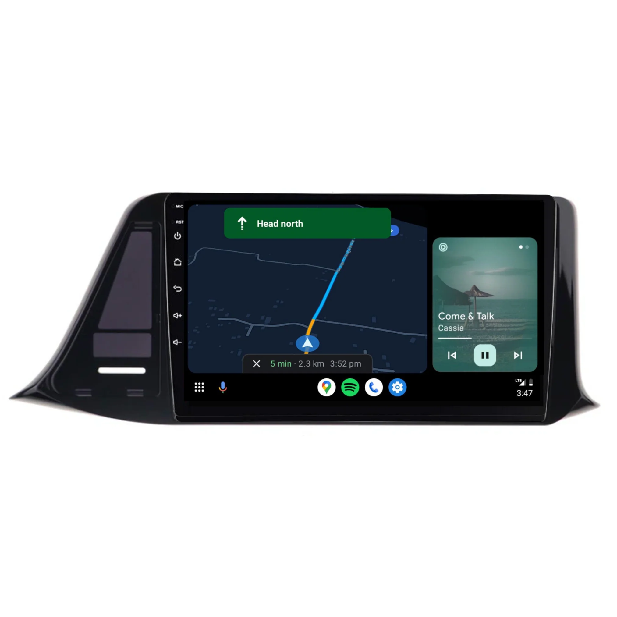 Toyota C-HR (2016-2022) Plug & Play Head Unit Upgrade Kit: Car Radio with Wireless & Wired Apple CarPlay & Android Auto - Image 5