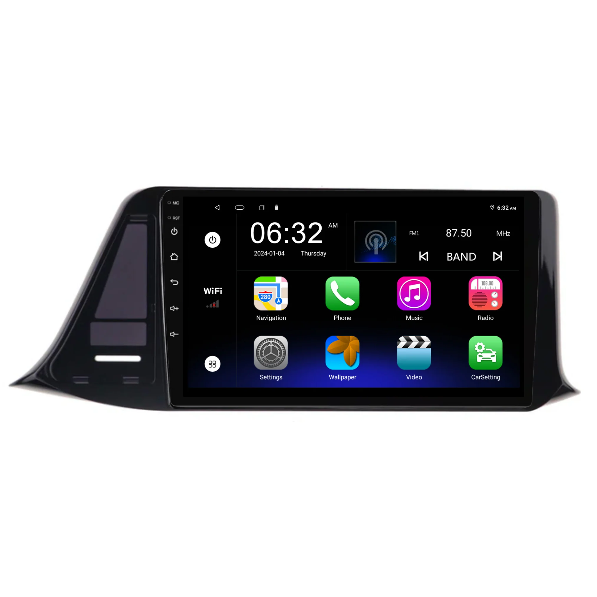 Toyota C-HR (2016-2022) Plug & Play Head Unit Upgrade Kit: Car Radio with Wireless & Wired Apple CarPlay & Android Auto - Image 7