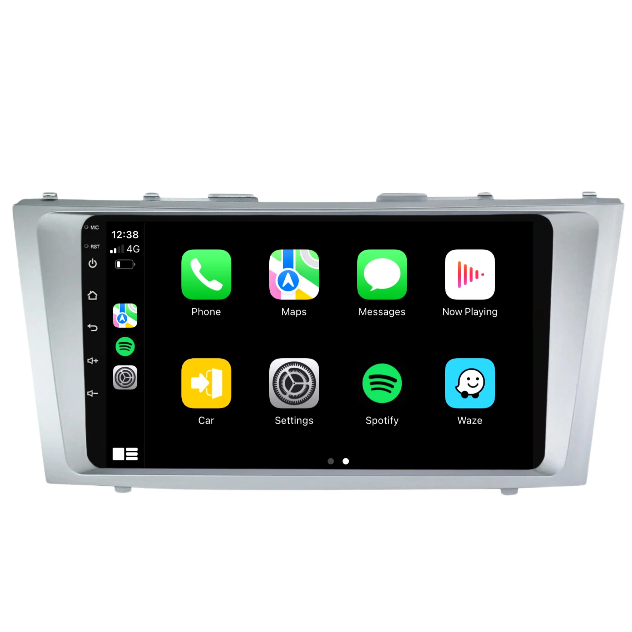 Toyota Camry / Aurion (2006-2011) Plug & Play Head Unit Upgrade Kit: Car Radio with Wireless & Wired Apple CarPlay & Android Auto - Image 2