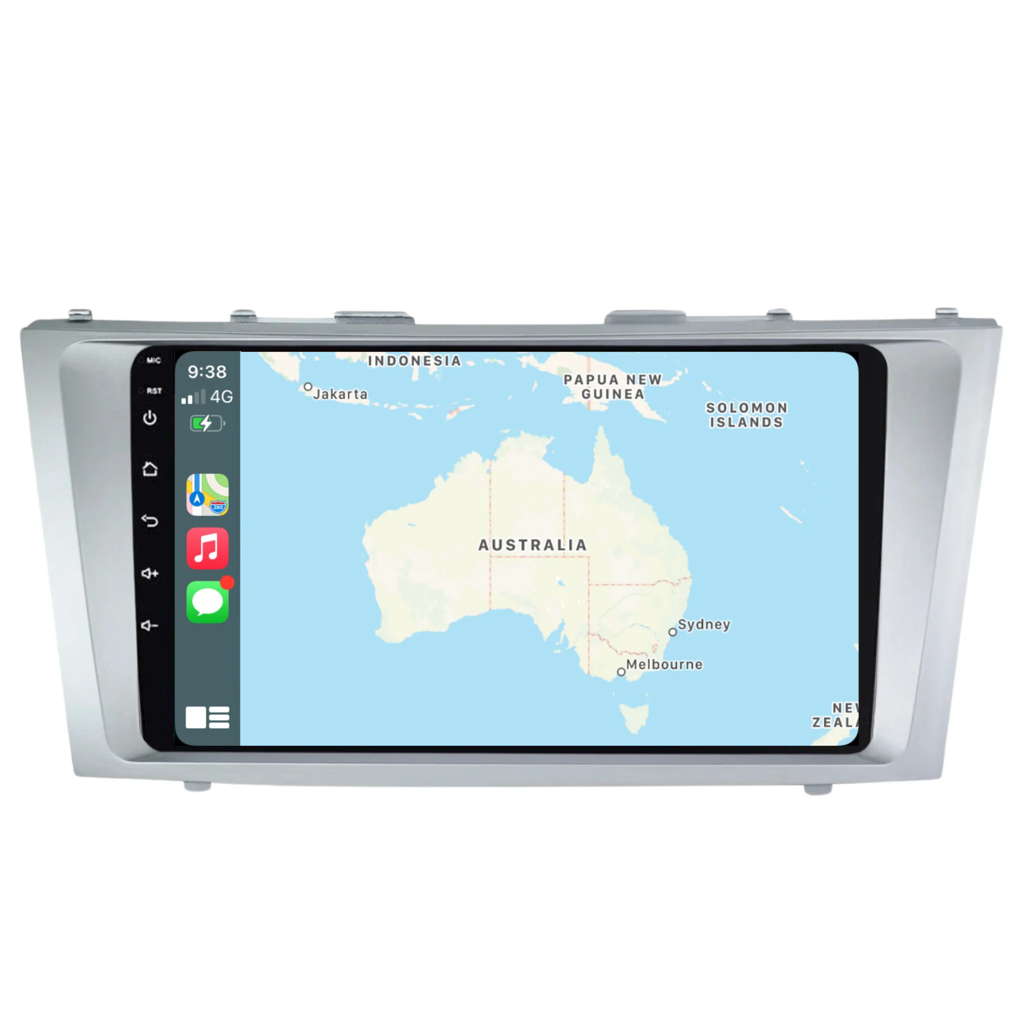 Toyota Camry / Aurion (2006-2011) Plug & Play Head Unit Upgrade Kit: Car Radio with Wireless & Wired Apple CarPlay & Android Auto - Image 3