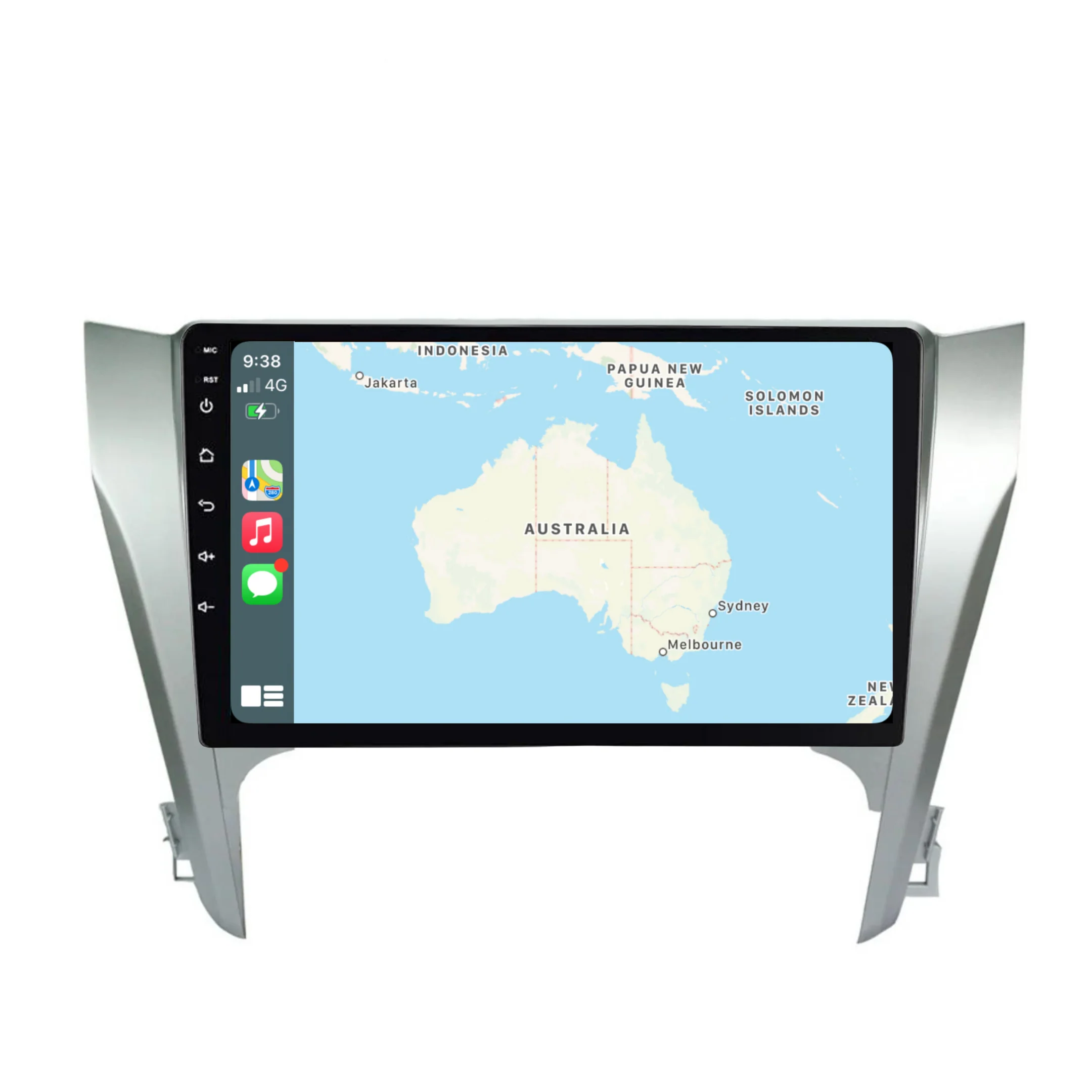 Toyota Camry (2012-2014) Plug & Play Head Unit Upgrade Kit: Car Radio with Wireless & Wired Apple CarPlay & Android Auto - Image 2